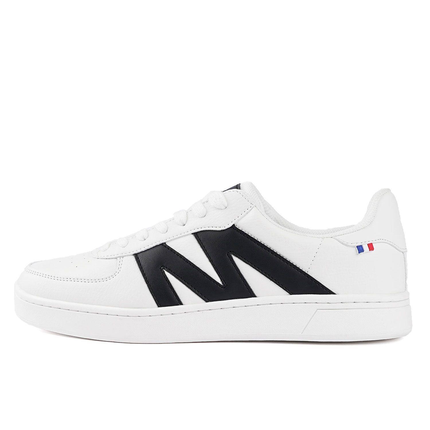 Zapatilla Casual Urbana Hombre Blanco Negro Michelin Ps20-3