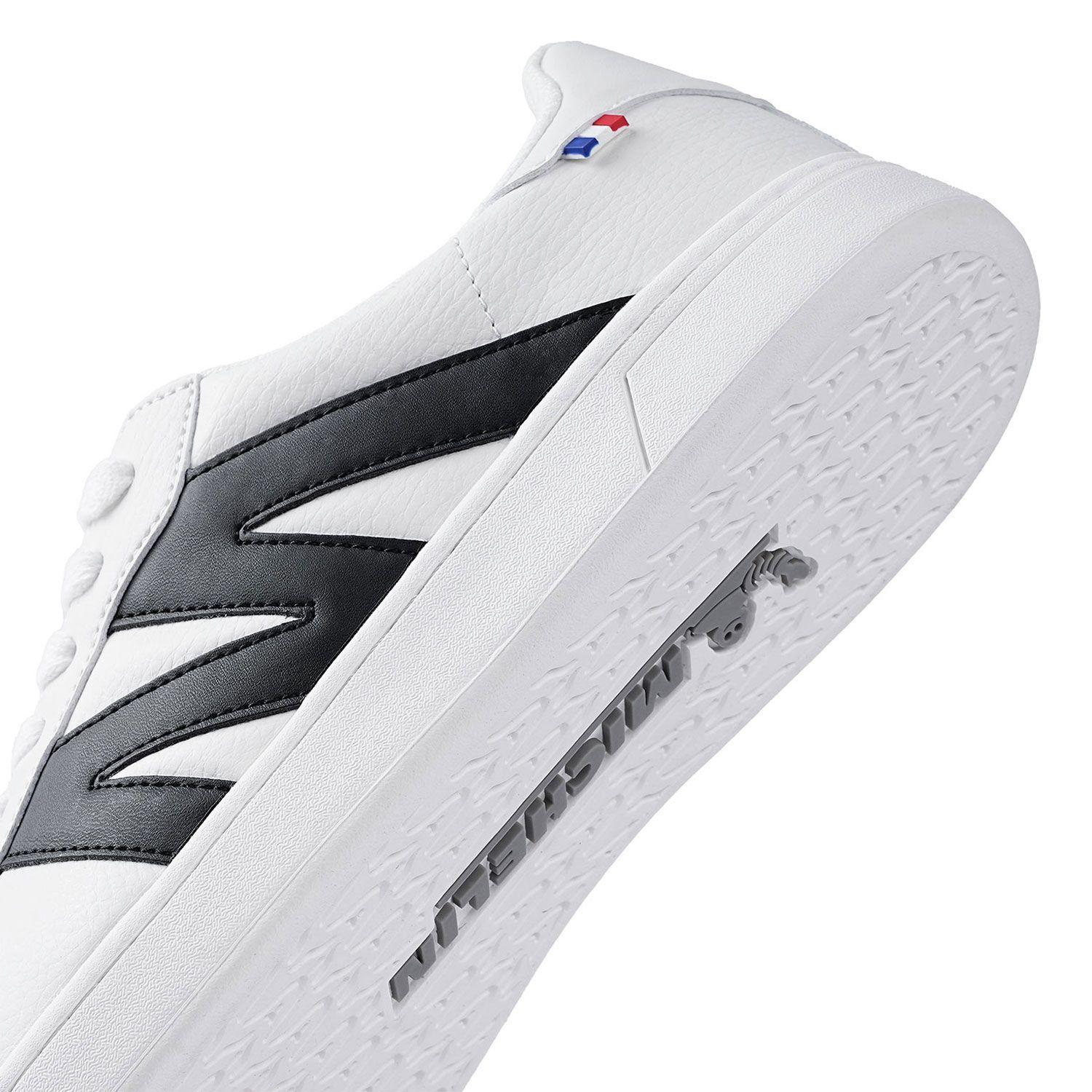 Zapatilla Casual Urbana Hombre Blanco Negro Michelin Ps20-6