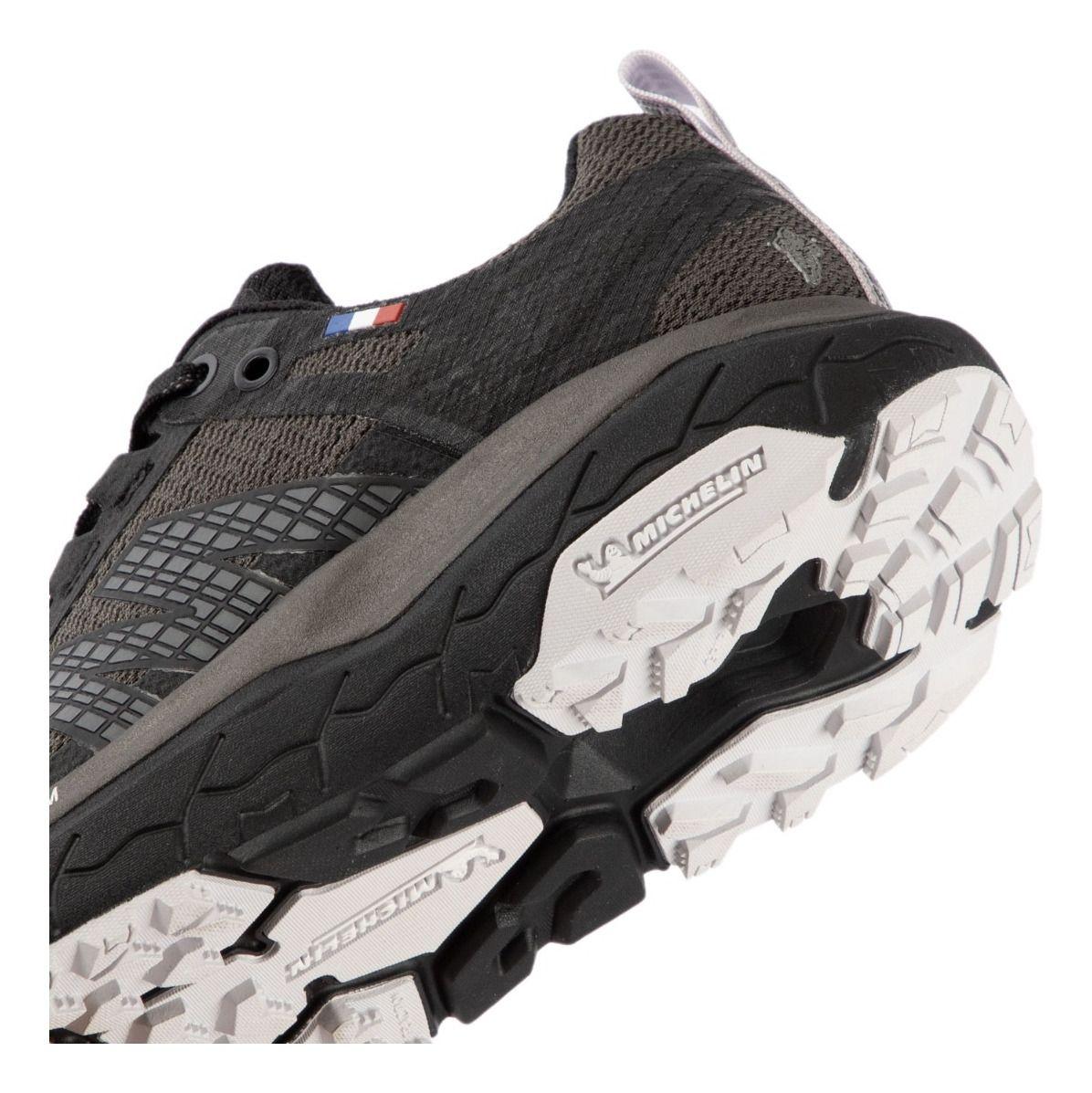 Zapatilla Trail Running Mujer Negro Y Lila Michelin Aw01-5