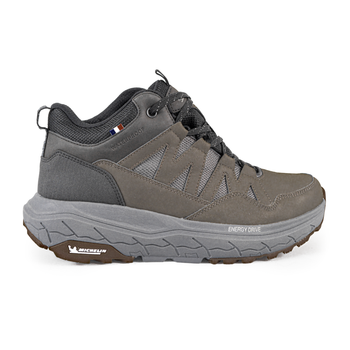 Zapatilla Casual Urbana Waterproof Gris Oscuro Beige AW11-0