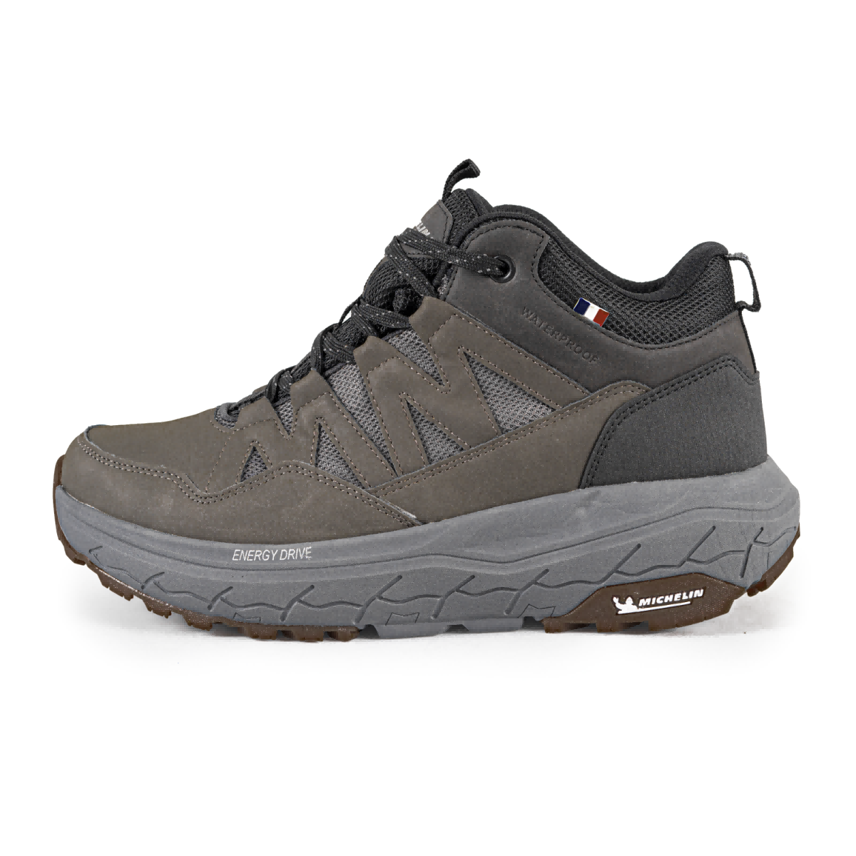 Zapatilla Casual Urbana Waterproof Gris Oscuro Beige AW11-2