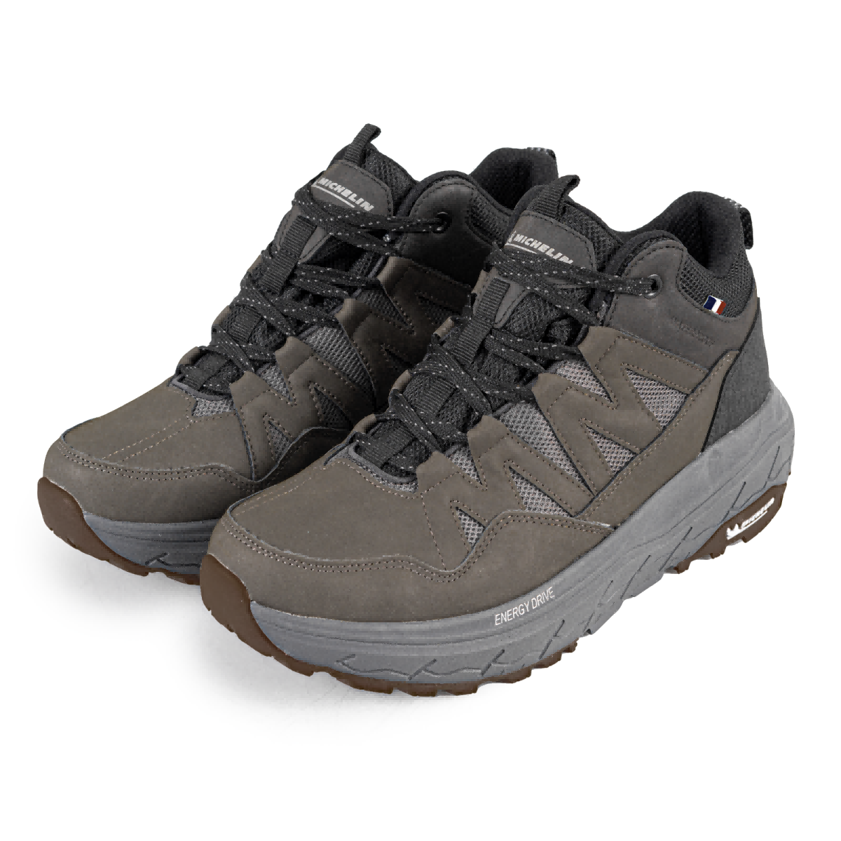 Zapatilla Casual Urbana Waterproof Gris Oscuro Beige AW11-3