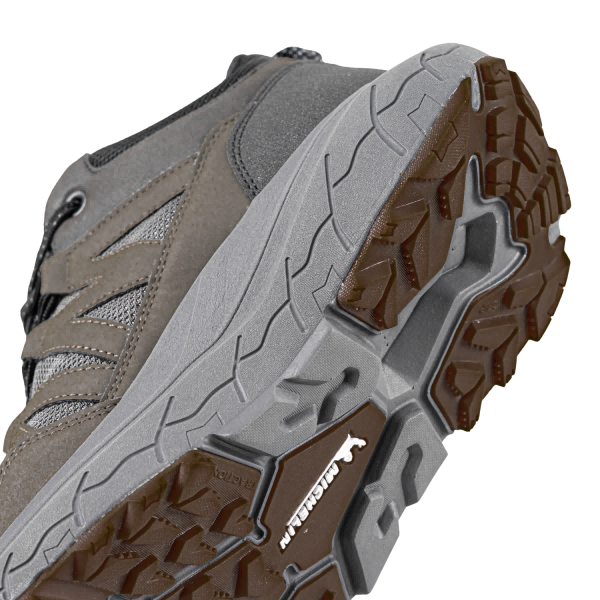 Zapatilla Casual Urbana Waterproof Gris Oscuro Beige AW11-4