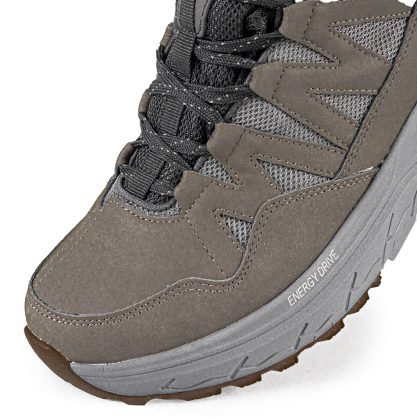 Zapatilla Casual Urbana Waterproof Gris Oscuro Beige AW11-5
