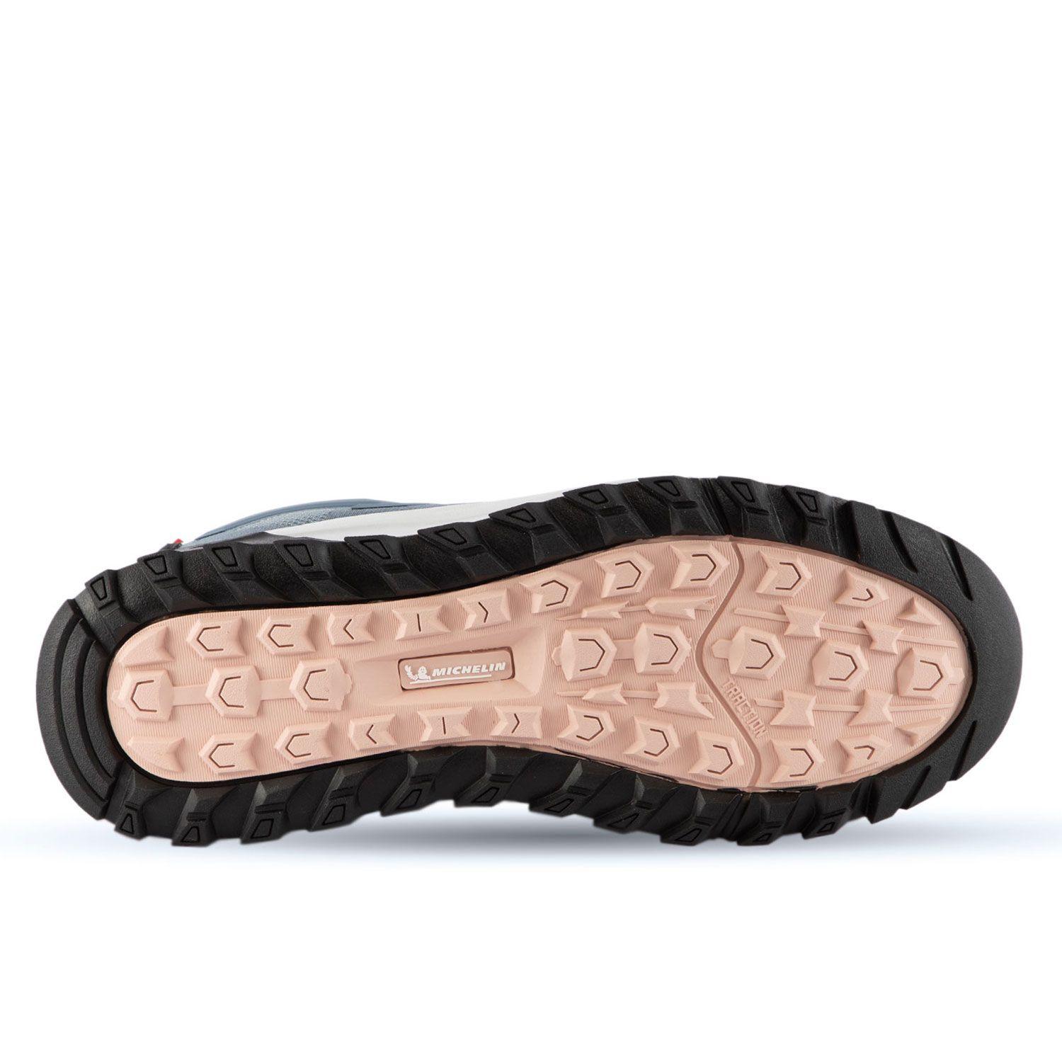 Zapatilla Trail Running Mujer Azul Y Negro Michelin Dr28-2
