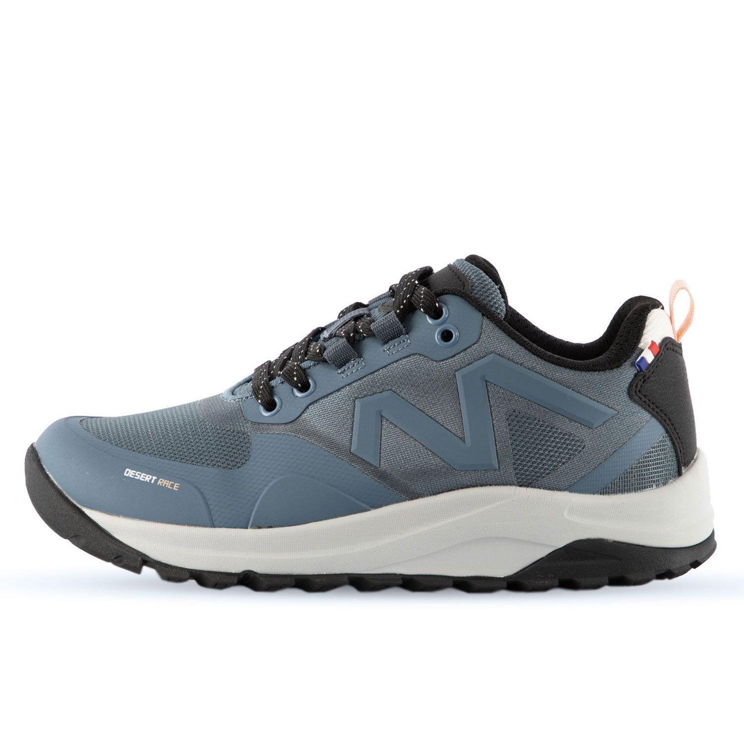 Zapatilla Trail Running Mujer Azul Y Negro Michelin Dr28-3