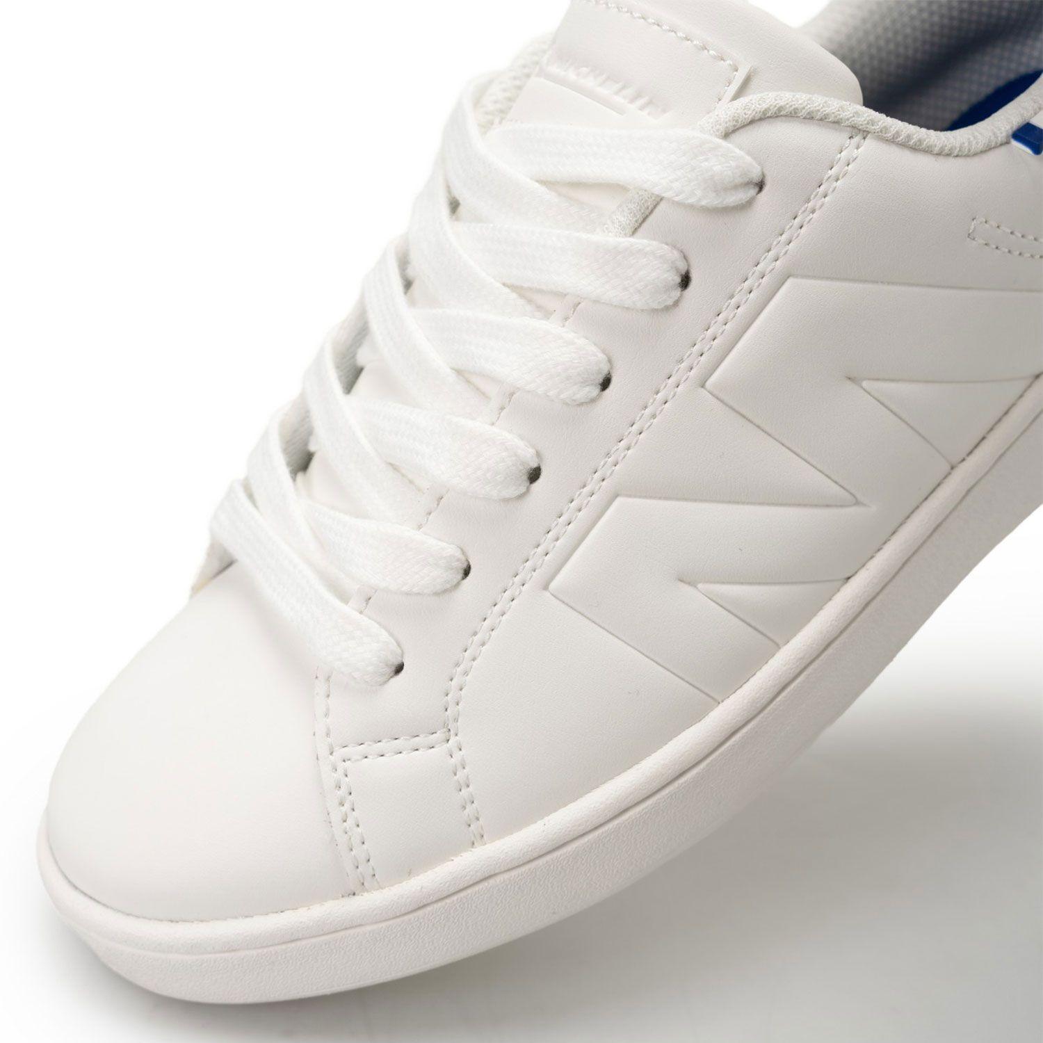 Zapatilla Casual Urbana Hombre Blanco Michelin Ps23-5
