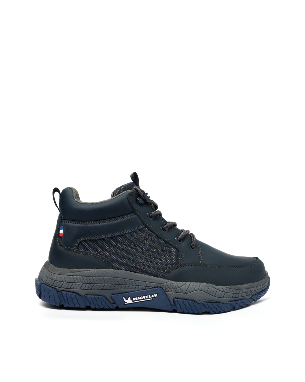 Zapatilla Botín Casual Urbano Hombre Azul Michelin Df08-0