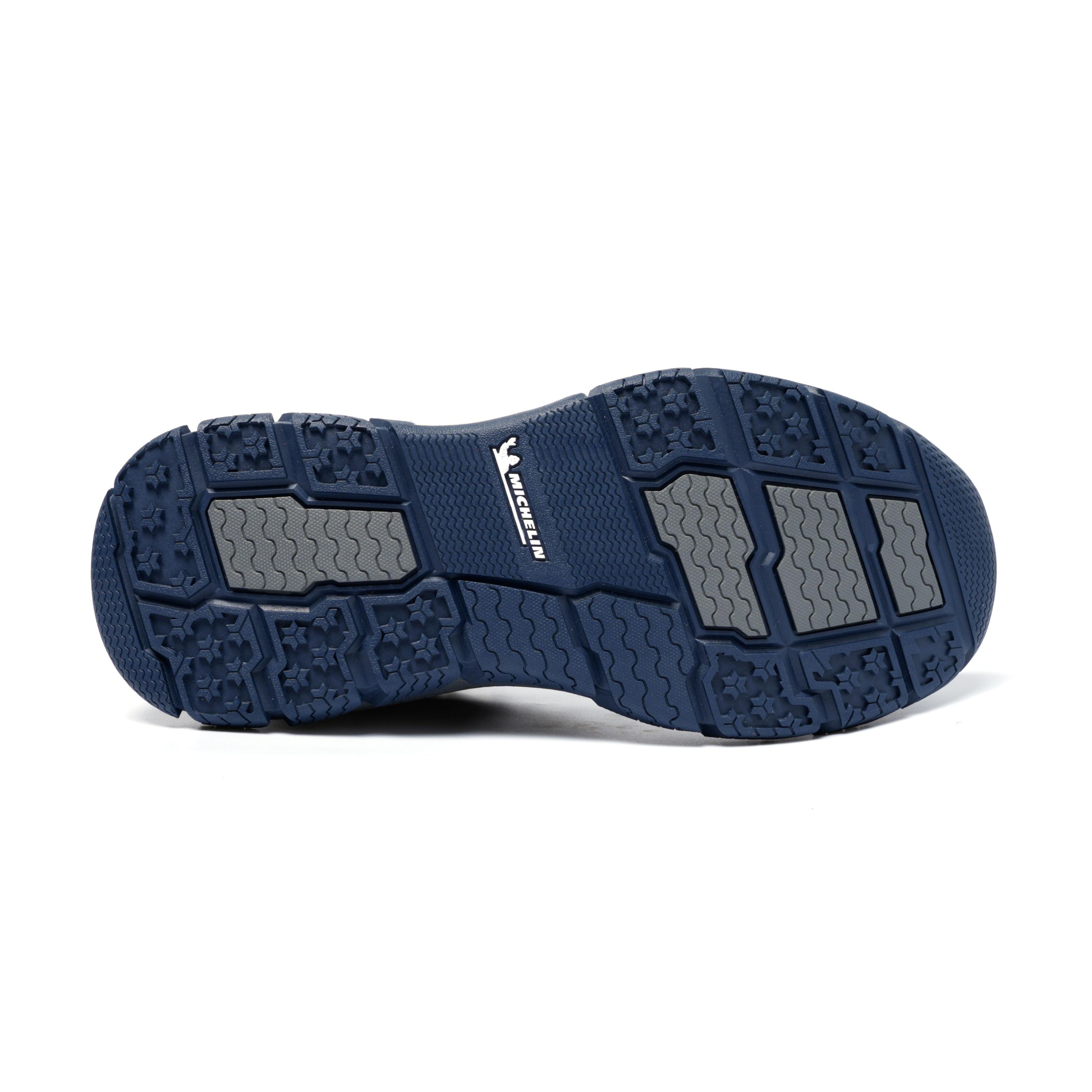 Zapatilla Botín Casual Urbano Hombre Azul Michelin Df08-2