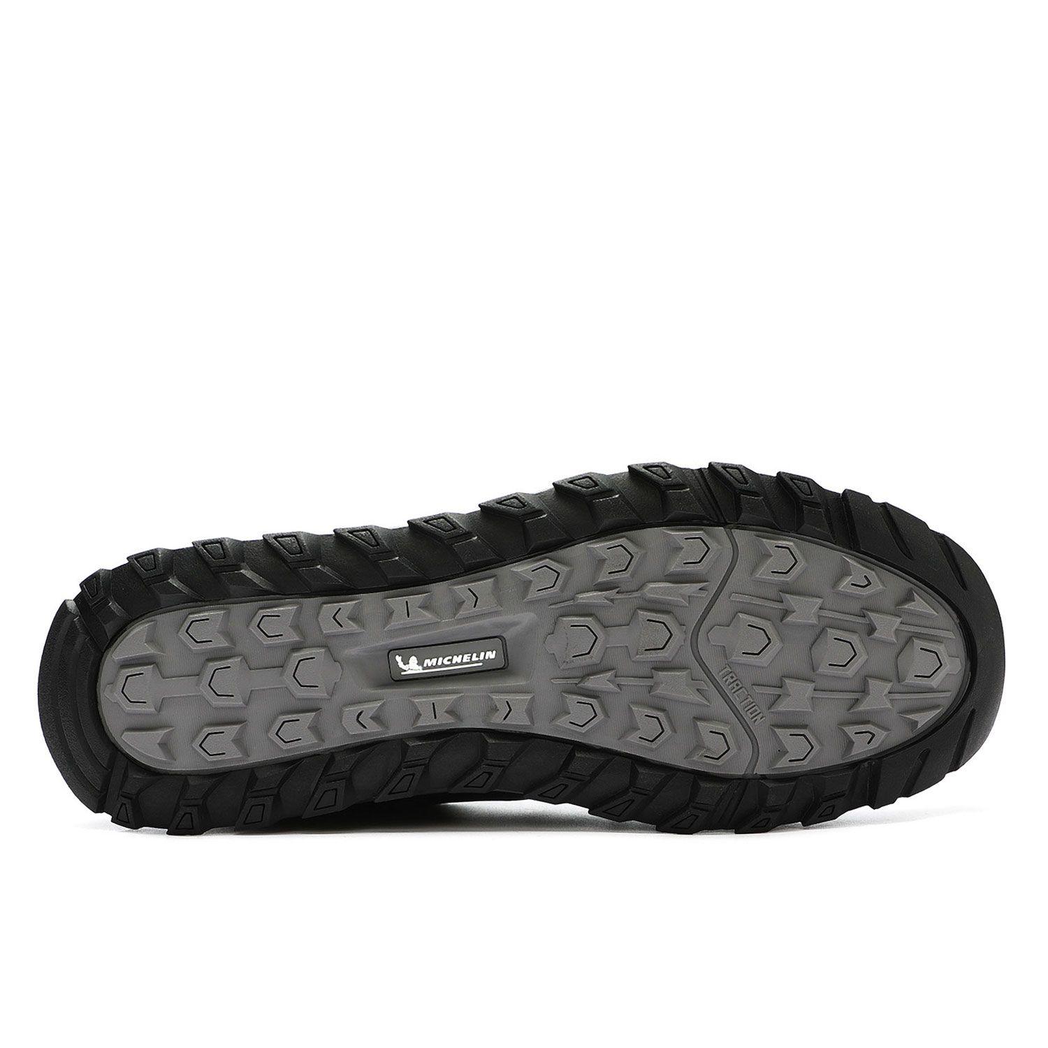 Zapatillas Trail Running Hombre Negro Gris Michelin Dr40-2