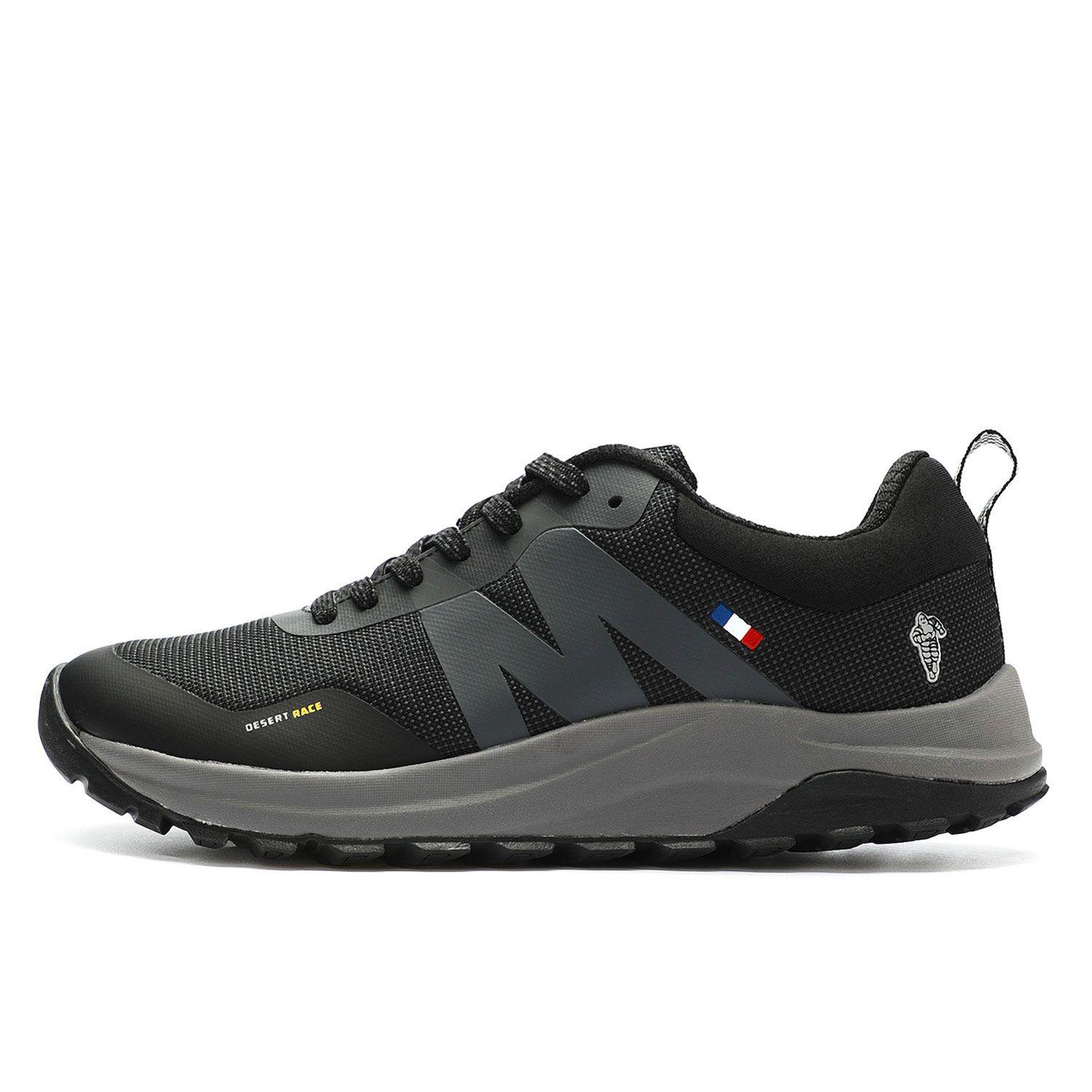 Zapatillas Trail Running Hombre Negro Gris Michelin Dr40-3