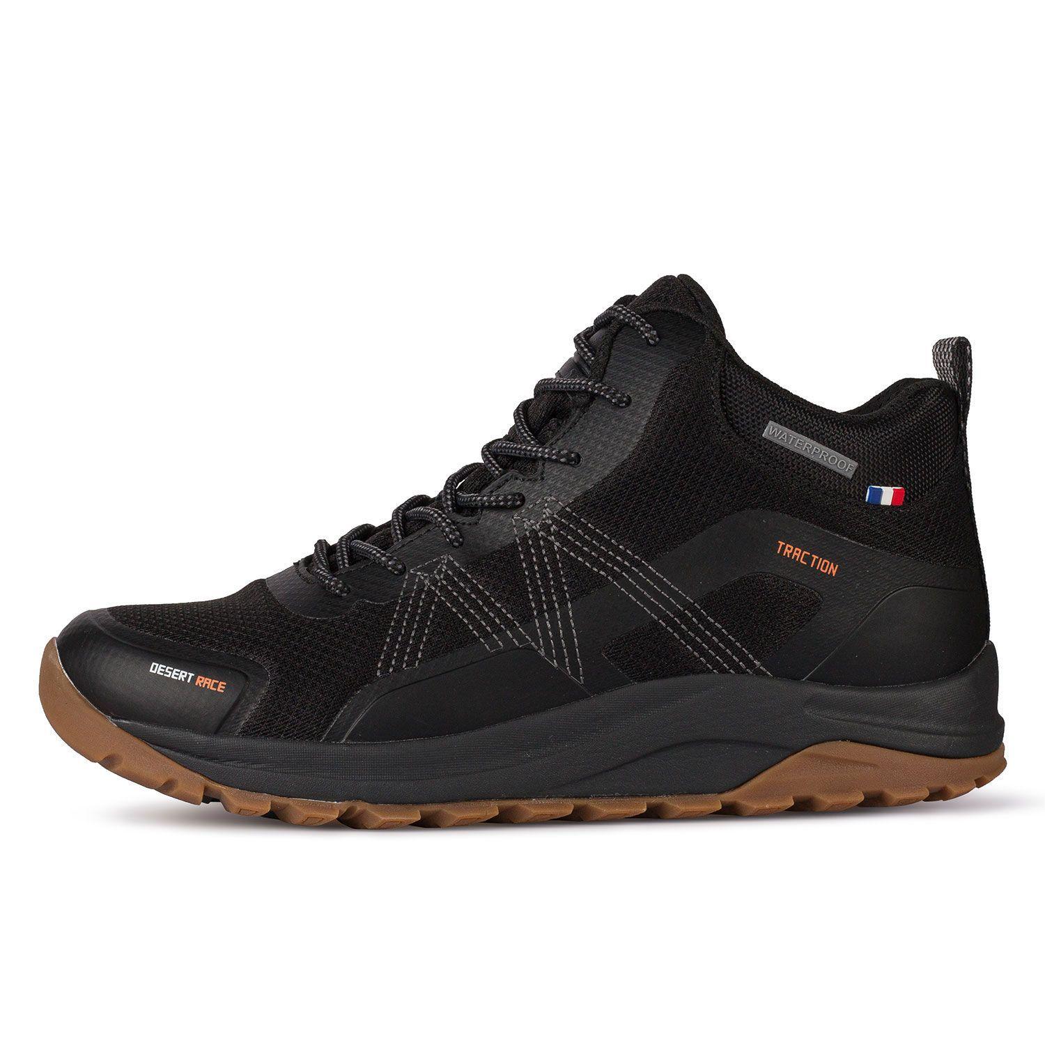 Zapatilla Botín Senderismo Negro Café Hombre Michelin Dr09-3