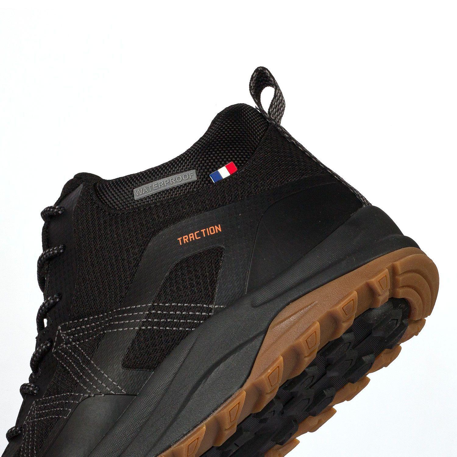 Zapatilla Botín Senderismo Negro Café Hombre Michelin Dr09-6