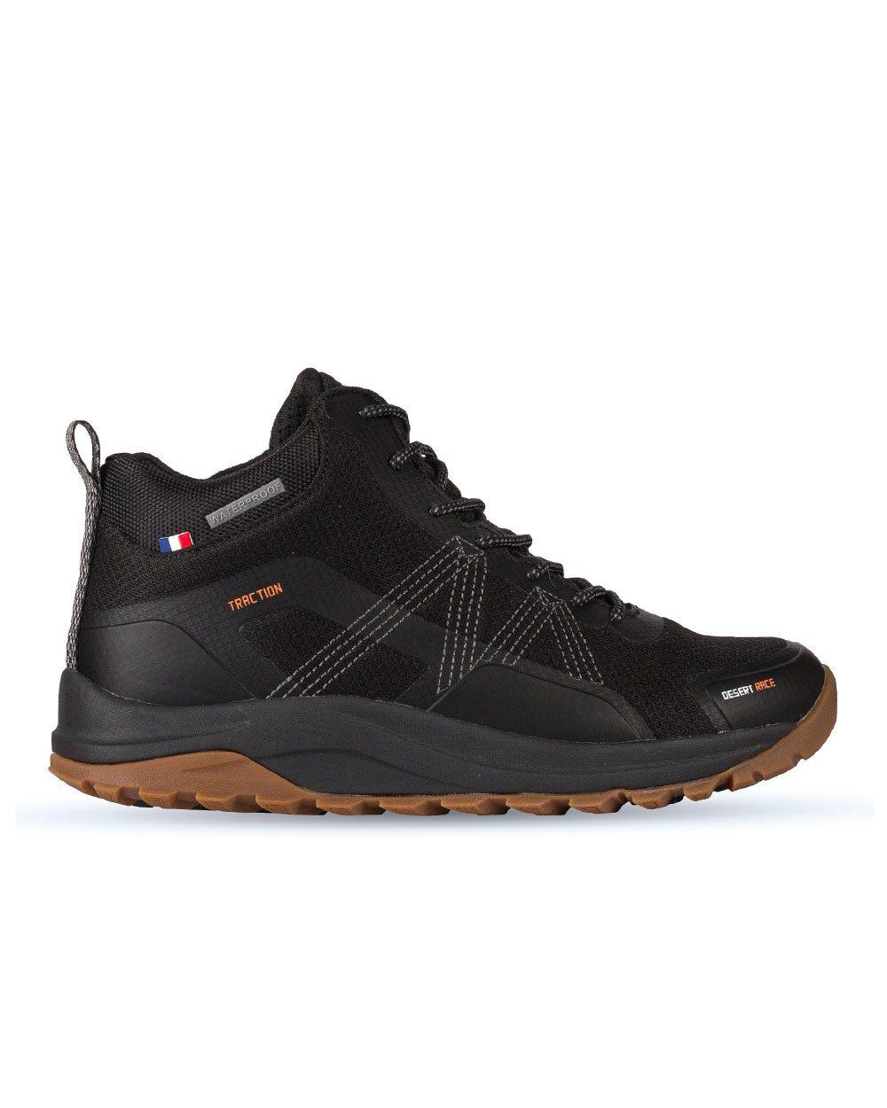 Zapatilla Botín Senderismo Negro Café Hombre Michelin Dr09-0