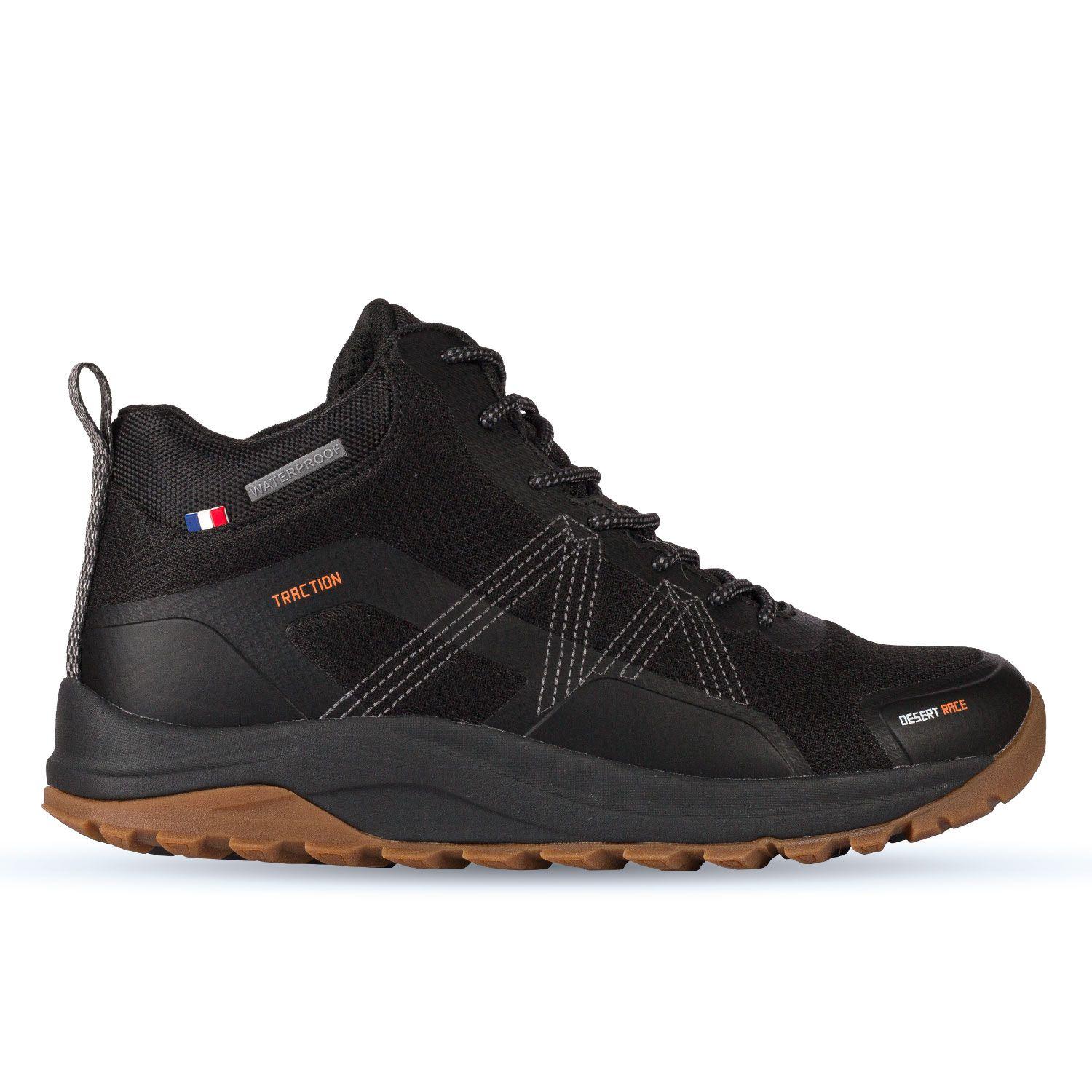 Zapatilla Botín Senderismo Negro Café Hombre Michelin Dr09-1