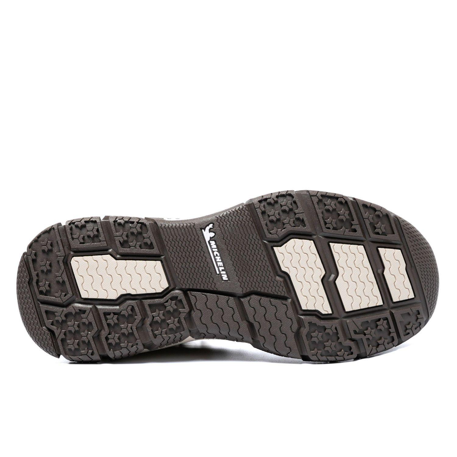 Zapatilla Botín Urban Casual Hombre Café Camel Michelin Df08-2