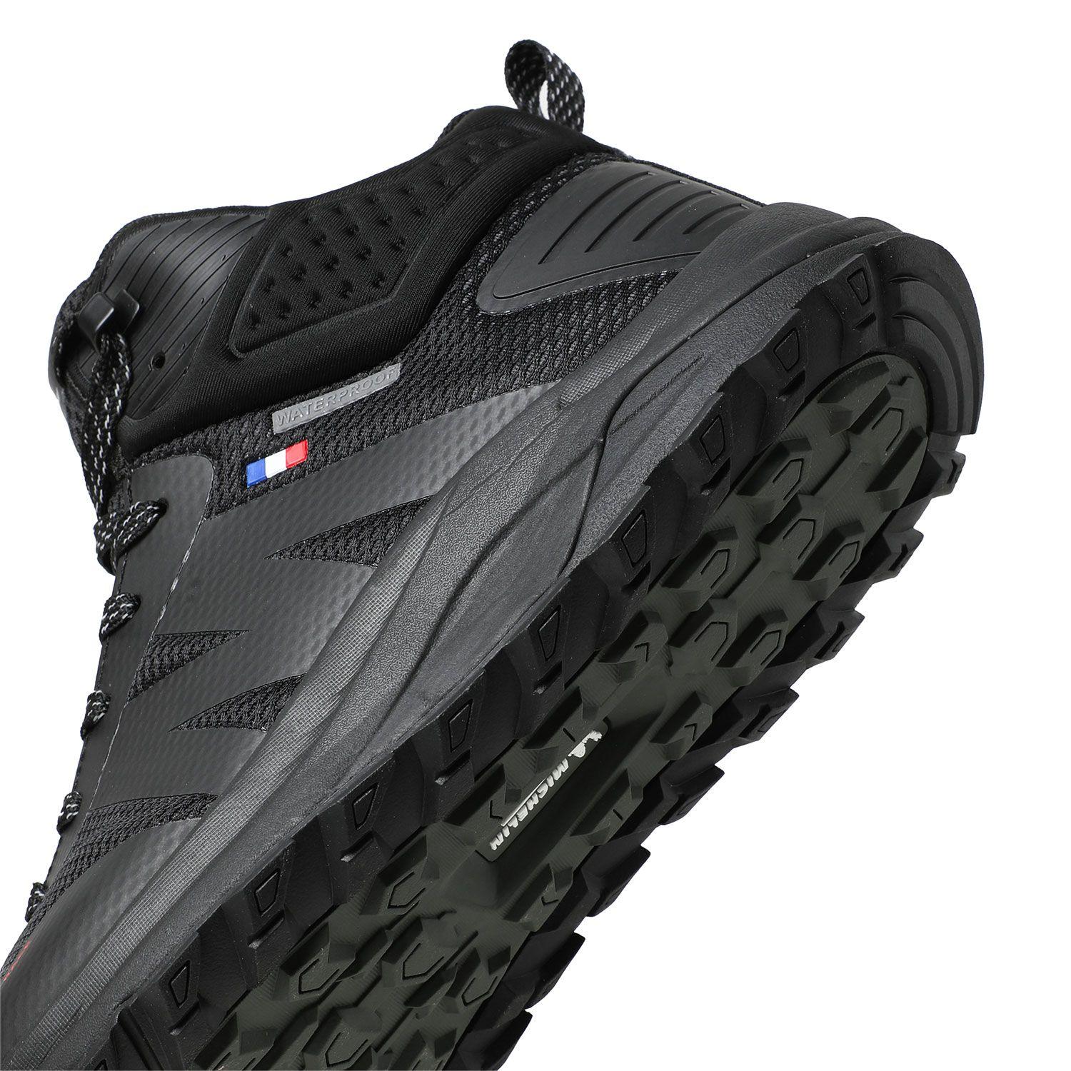 Botín Zapatilla Impermeable Hombre Negro Michelin Dr39-6