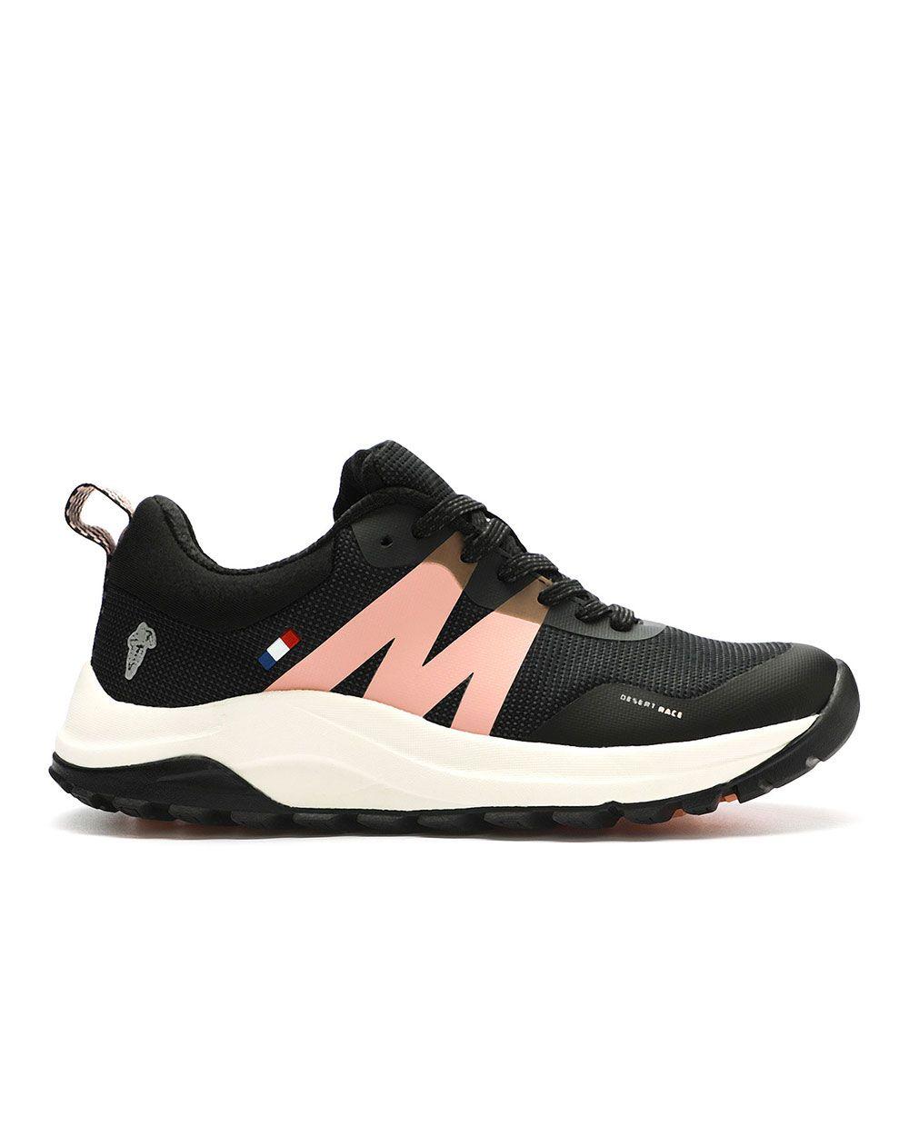 Zapatillas Trail Running Mujer Negro Y Damasco Michelin Dr40-0