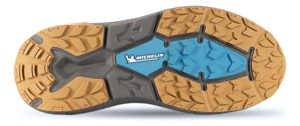 Zapatillas Trail Running Hombre Negro Y Azul  Michelin Aw02-1