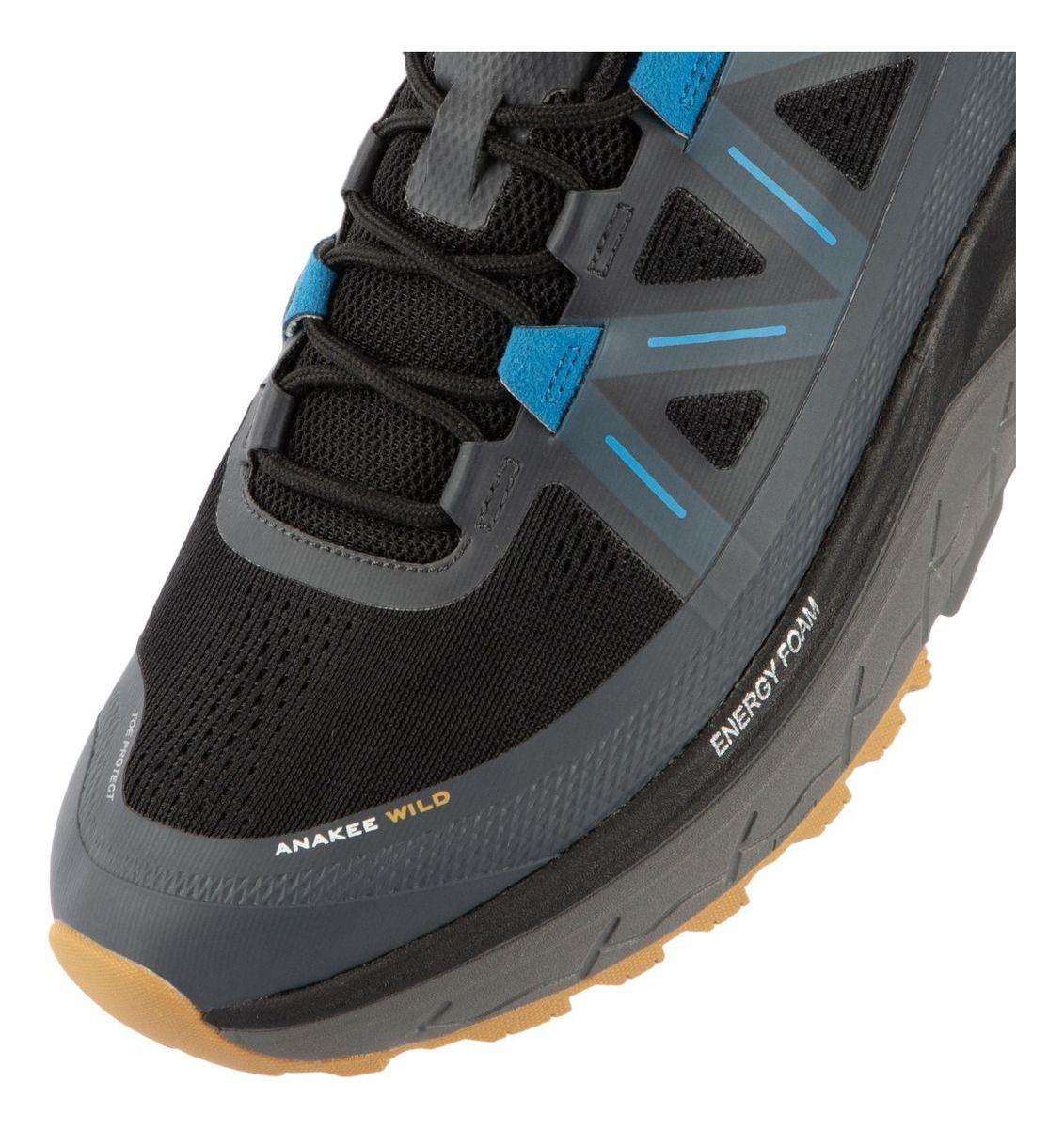 Zapatillas Trail Running Hombre Negro Y Azul  Michelin Aw02-4