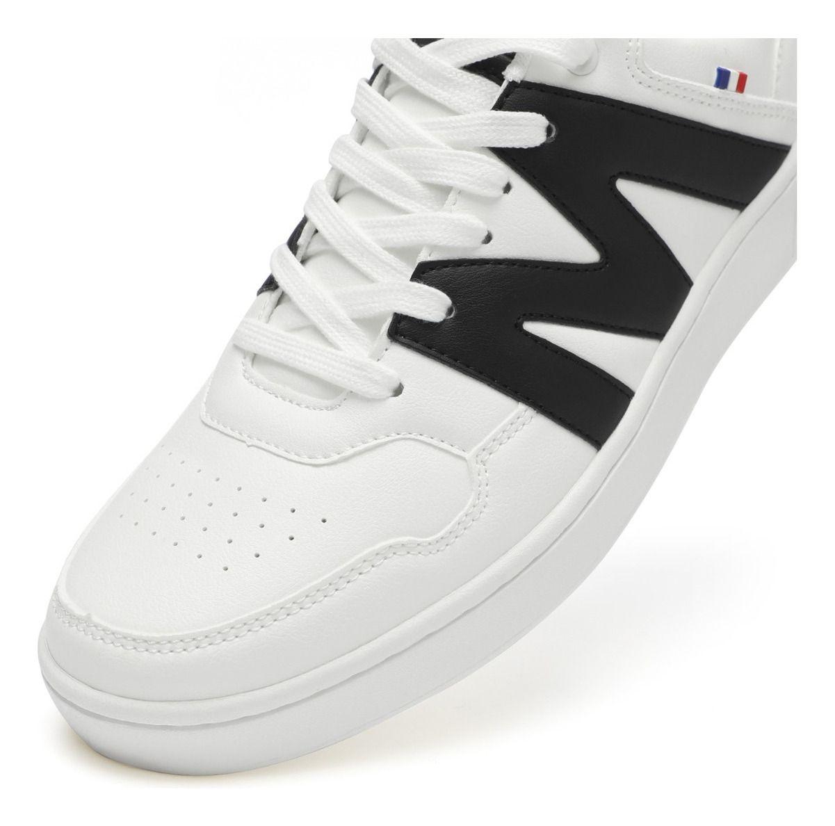 Zapatilla Michelin Hombre Ps22 Blanco Negro-4