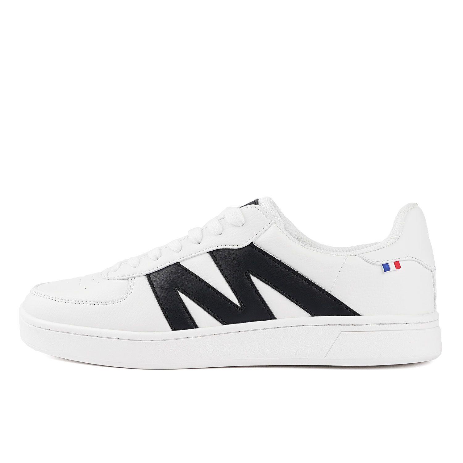 Zapatilla Urbana Hombre Color Blanco Y Negro Michelin Ps22-2
