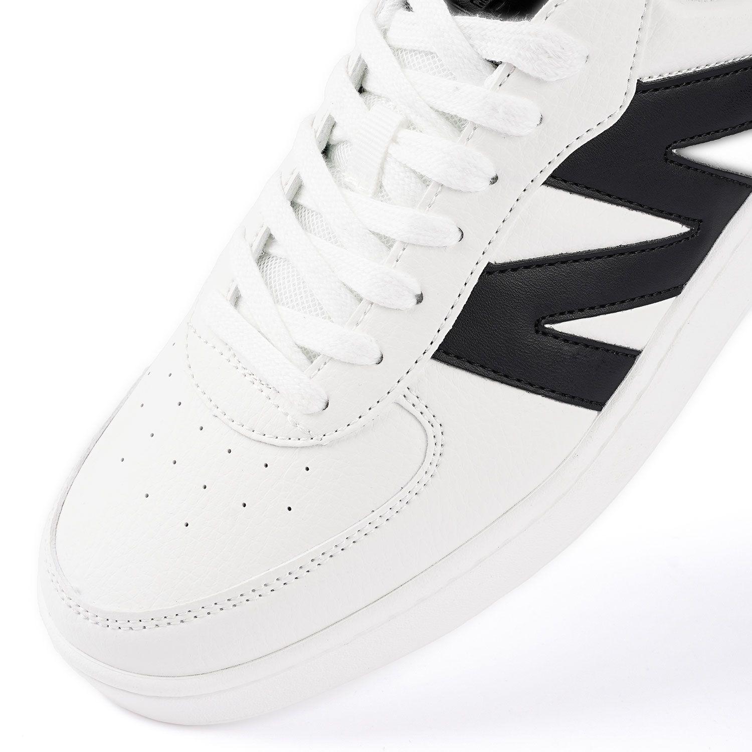 Zapatilla Urbana Hombre Color Blanco Y Negro Michelin Ps22-4
