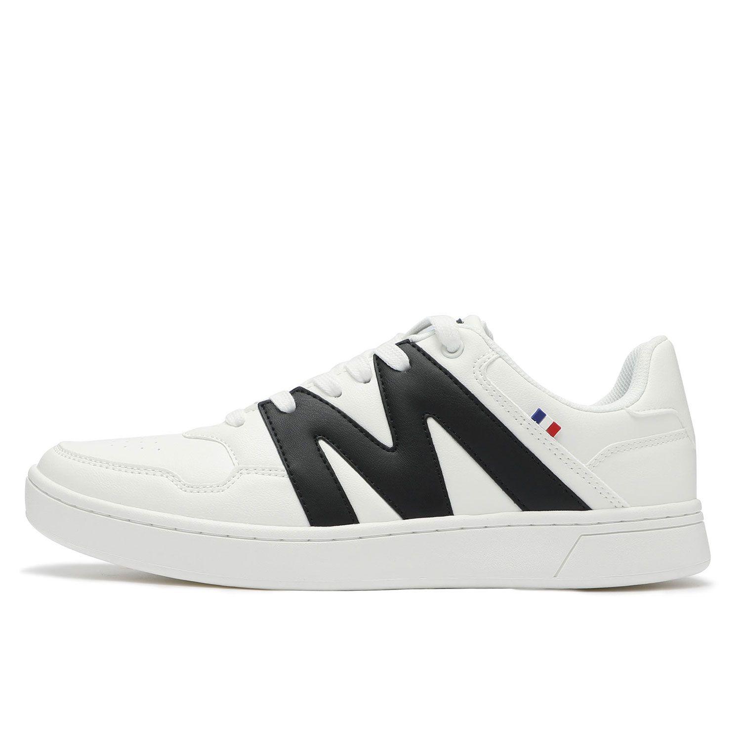 Zapatilla Urbana Hombre Color Blanco Y Negro Michelin Ps22-3