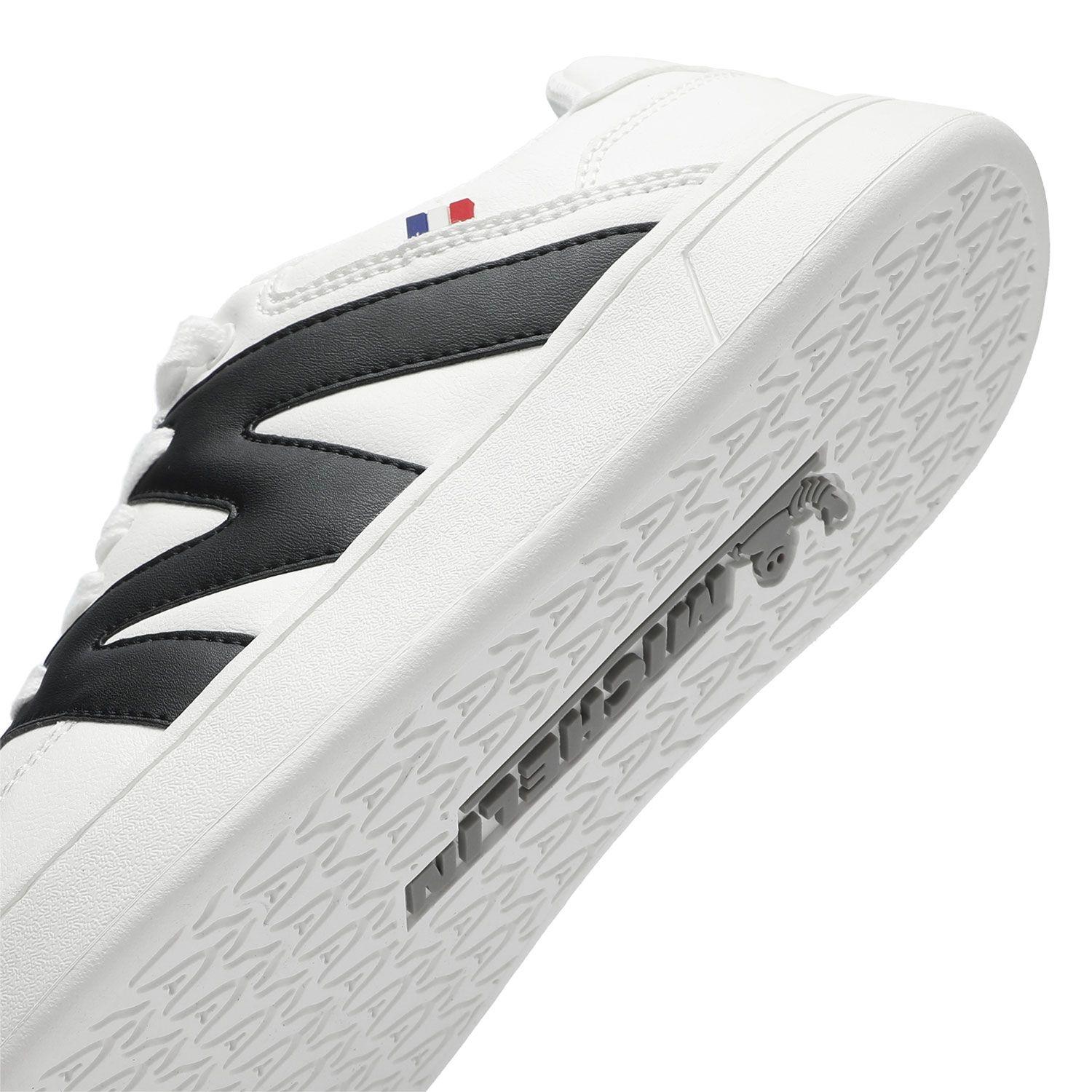 Zapatilla Urbana Hombre Color Blanco Y Negro Michelin Ps22-6