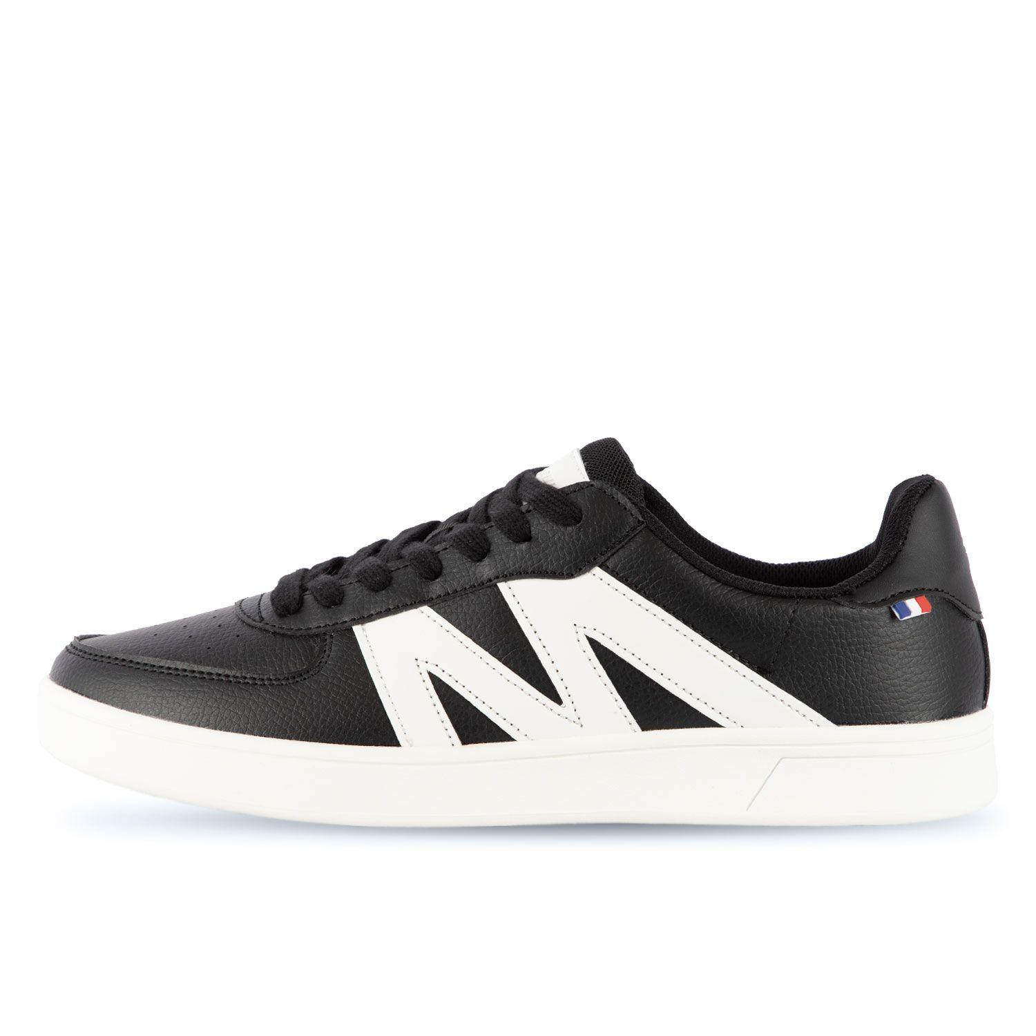 Zapatilla Casual Urbana Hombre Negro Blanco Michelin Ps20-3