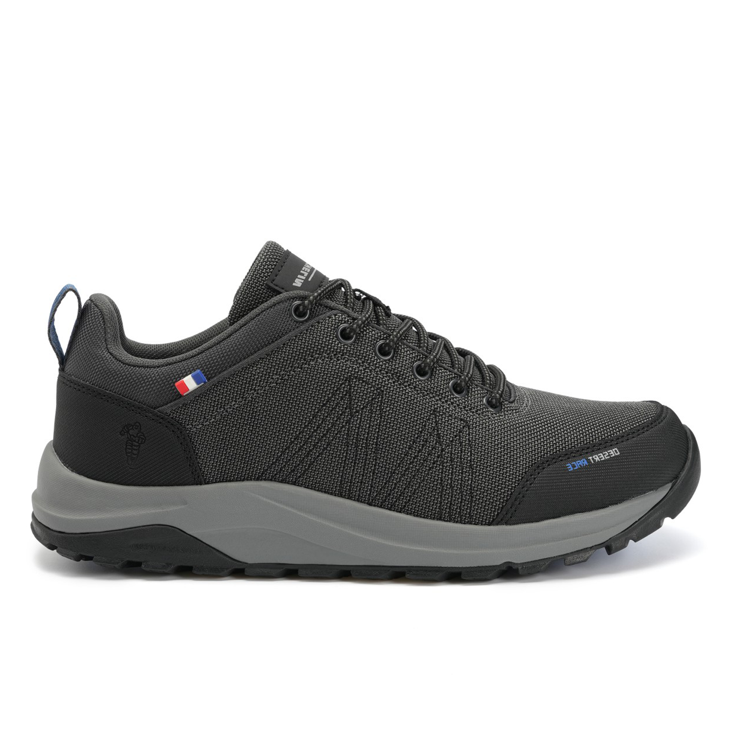 Zapatilla Hiking Senderismo Hombre Gris Azul Michelin Dr36-1