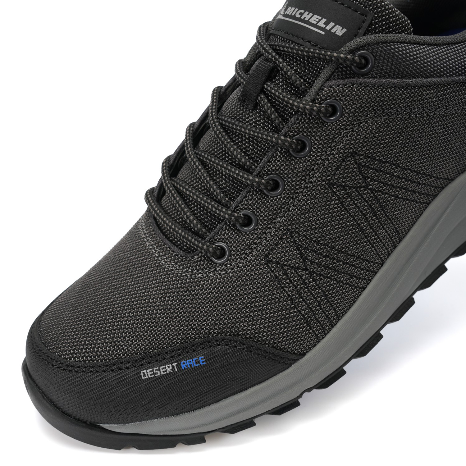 Zapatilla Hiking Senderismo Hombre Gris Azul Michelin Dr36-5