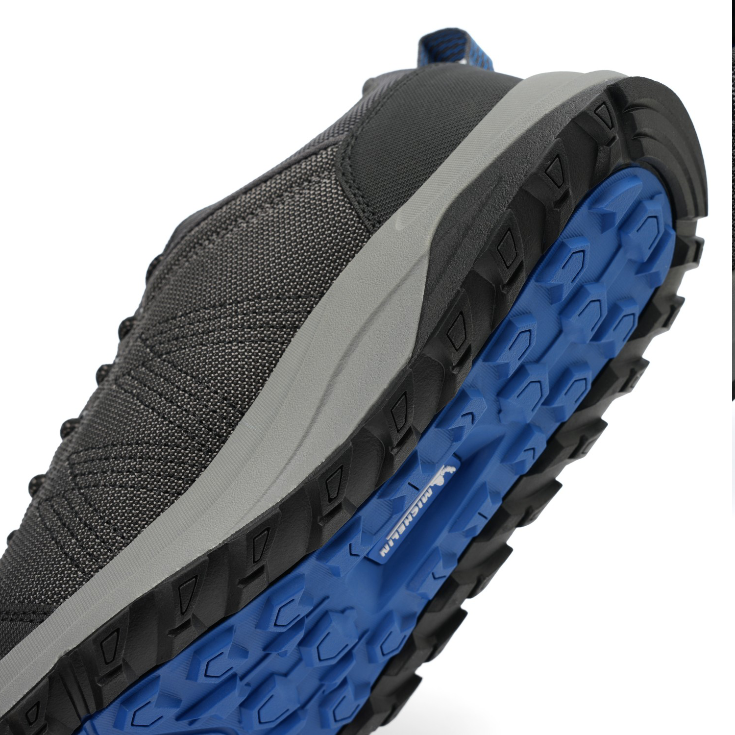Zapatilla Hiking Senderismo Hombre Gris Azul Michelin Dr36-6