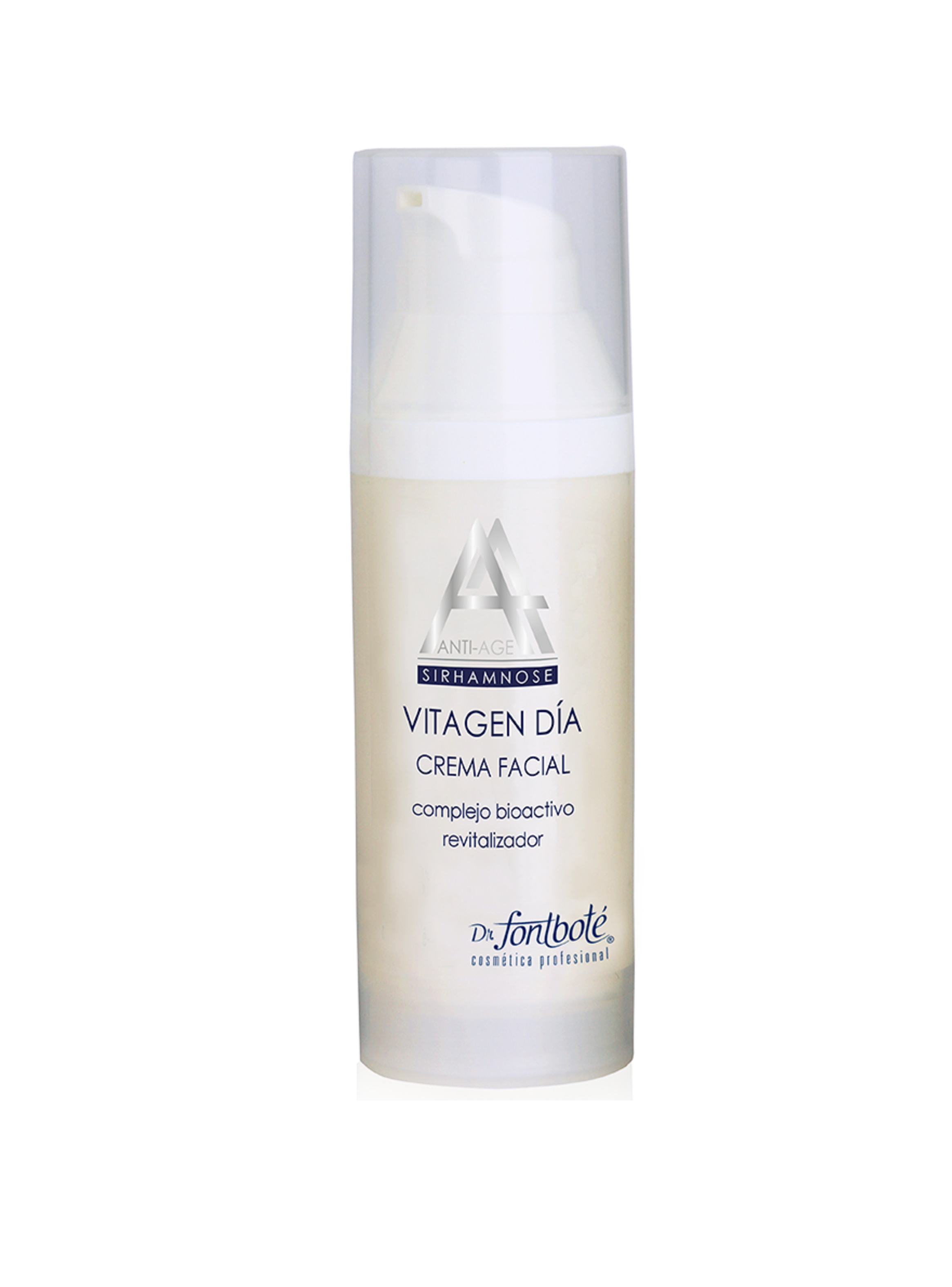 Crema Facial de Día VITAGEN SIRHAMNOSE Complejo Bioactivo Revitalizador, Anti-age. Dr. Fontboté-0
