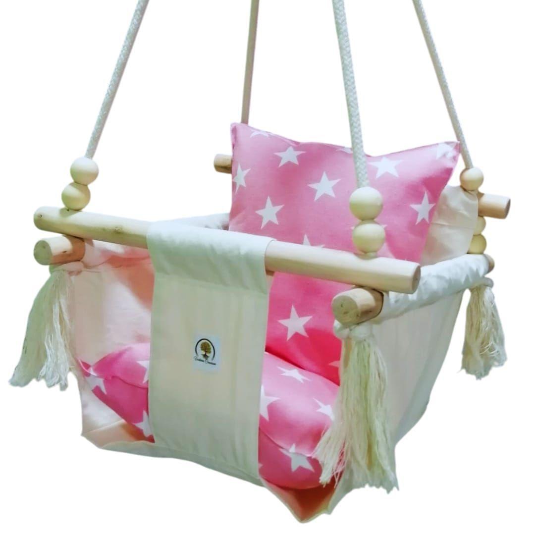 COLUMPIO ERGONÓMICO PARA BEBE CON CINTURON DE SEGURIDAD -2