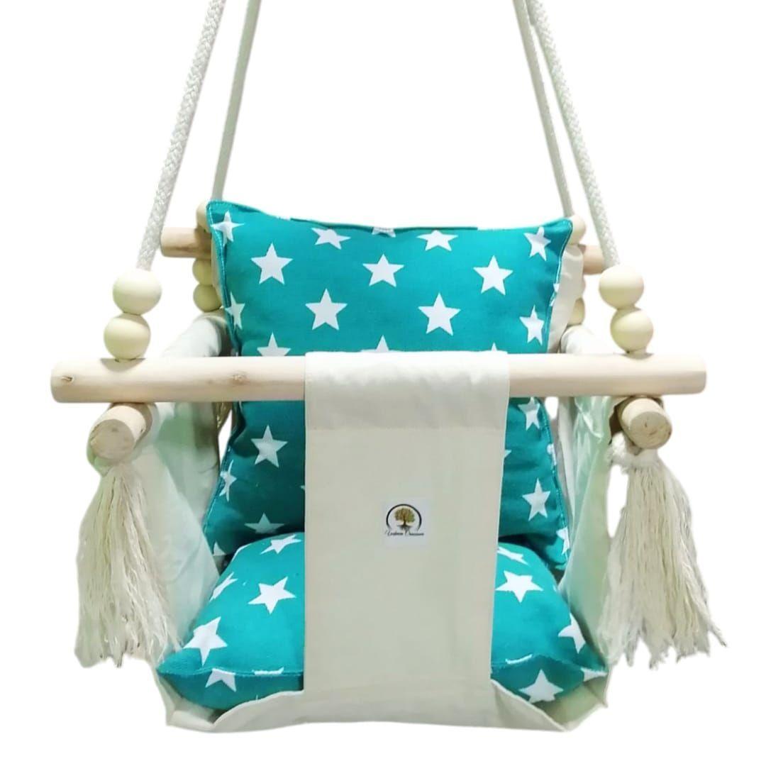 COLUMPIO ERGONÓMICO PARA BEBE CON CINTURON DE SEGURIDAD -2