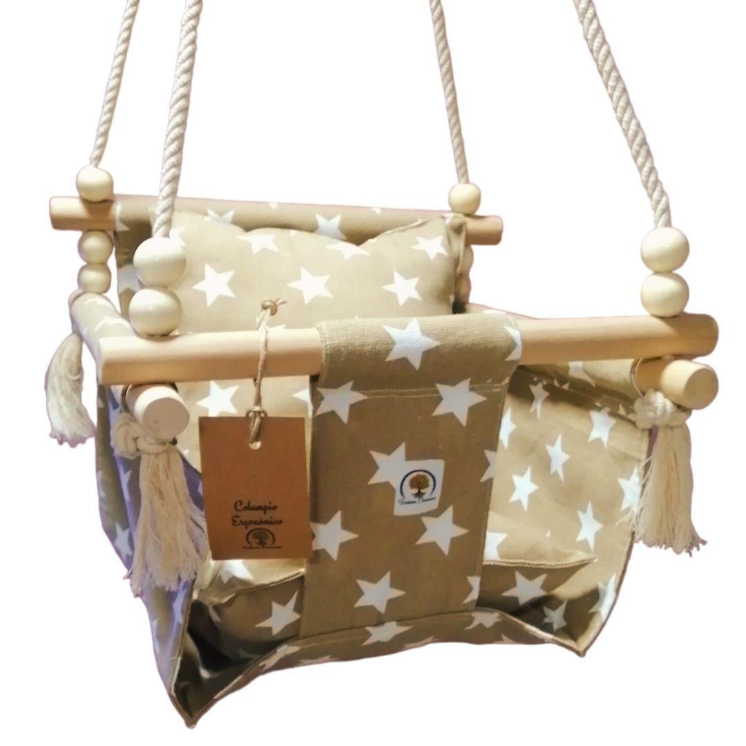 COLUMPIO ERGONÓMICO PARA BEBE CON CINTURON DE SEGURIDAD -0