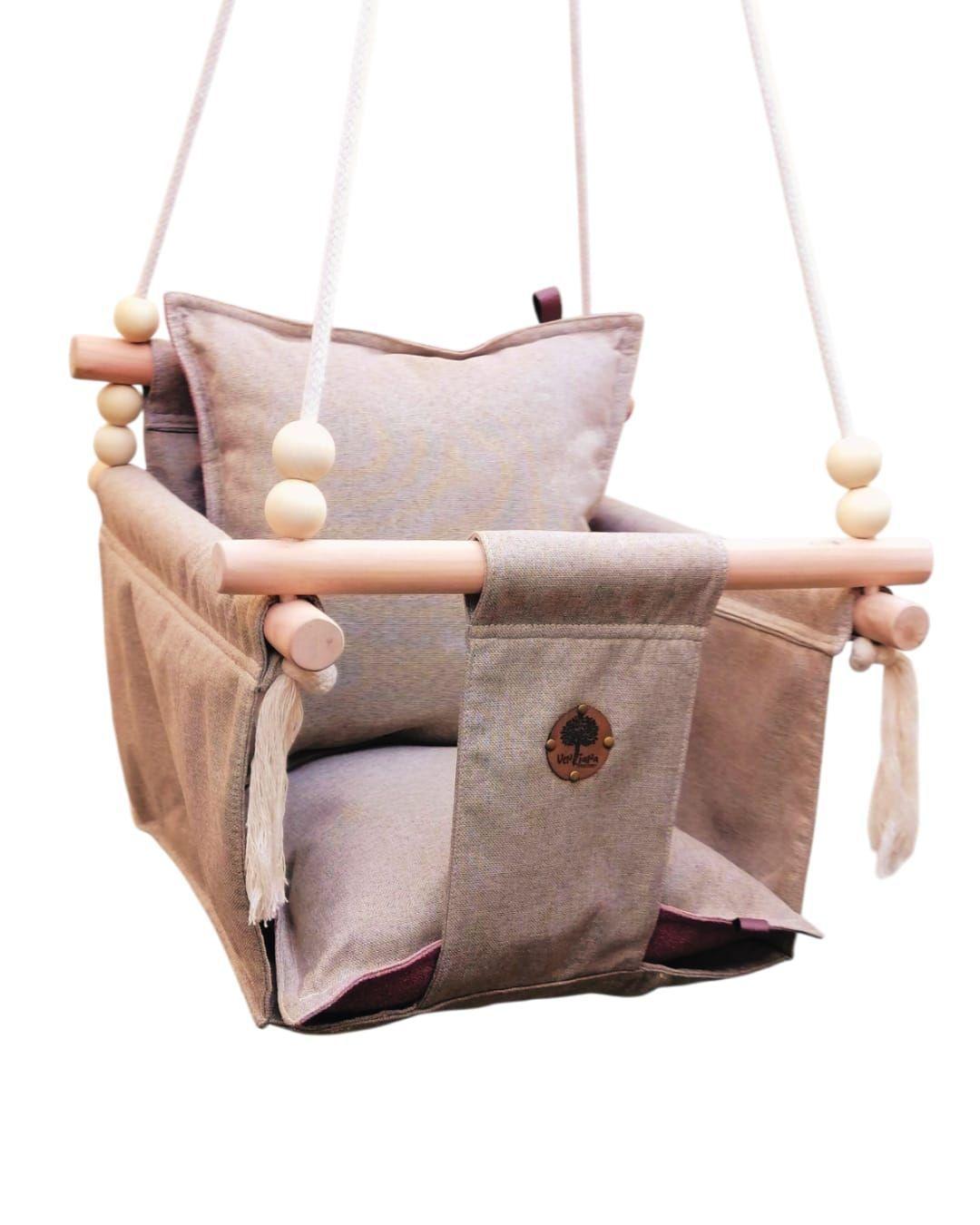 COLUMPIO ERGONOMICO PARA BEBE CON CINTURON DE SEGURIDAD-6