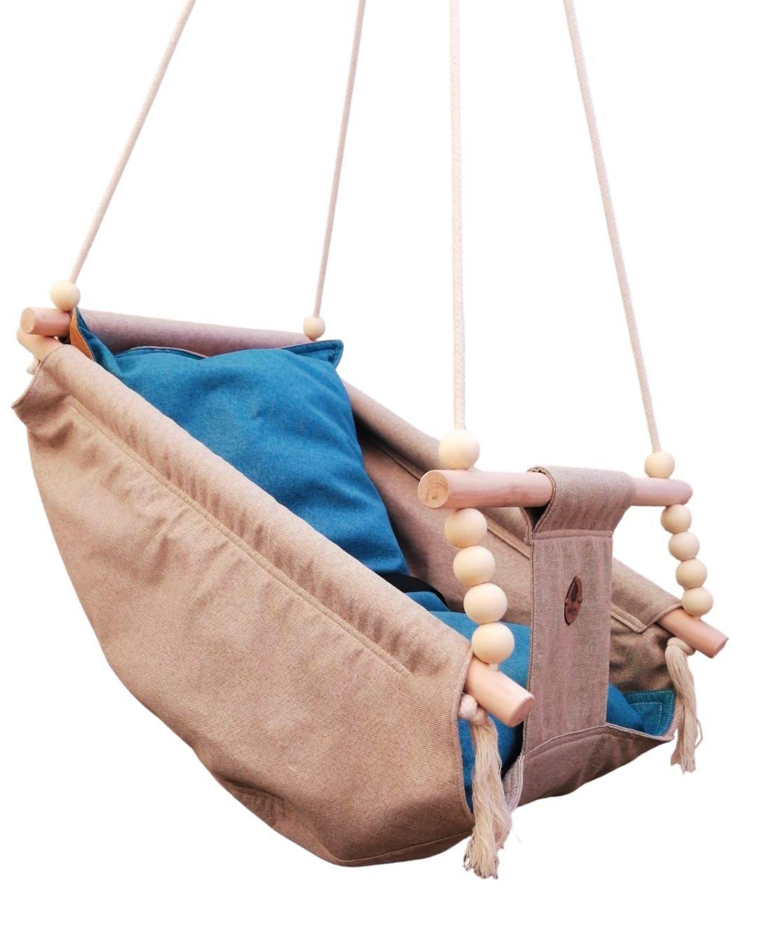 CUNA HAMACA Y COLUMPIO PARA BEBE 3 EN 1-5