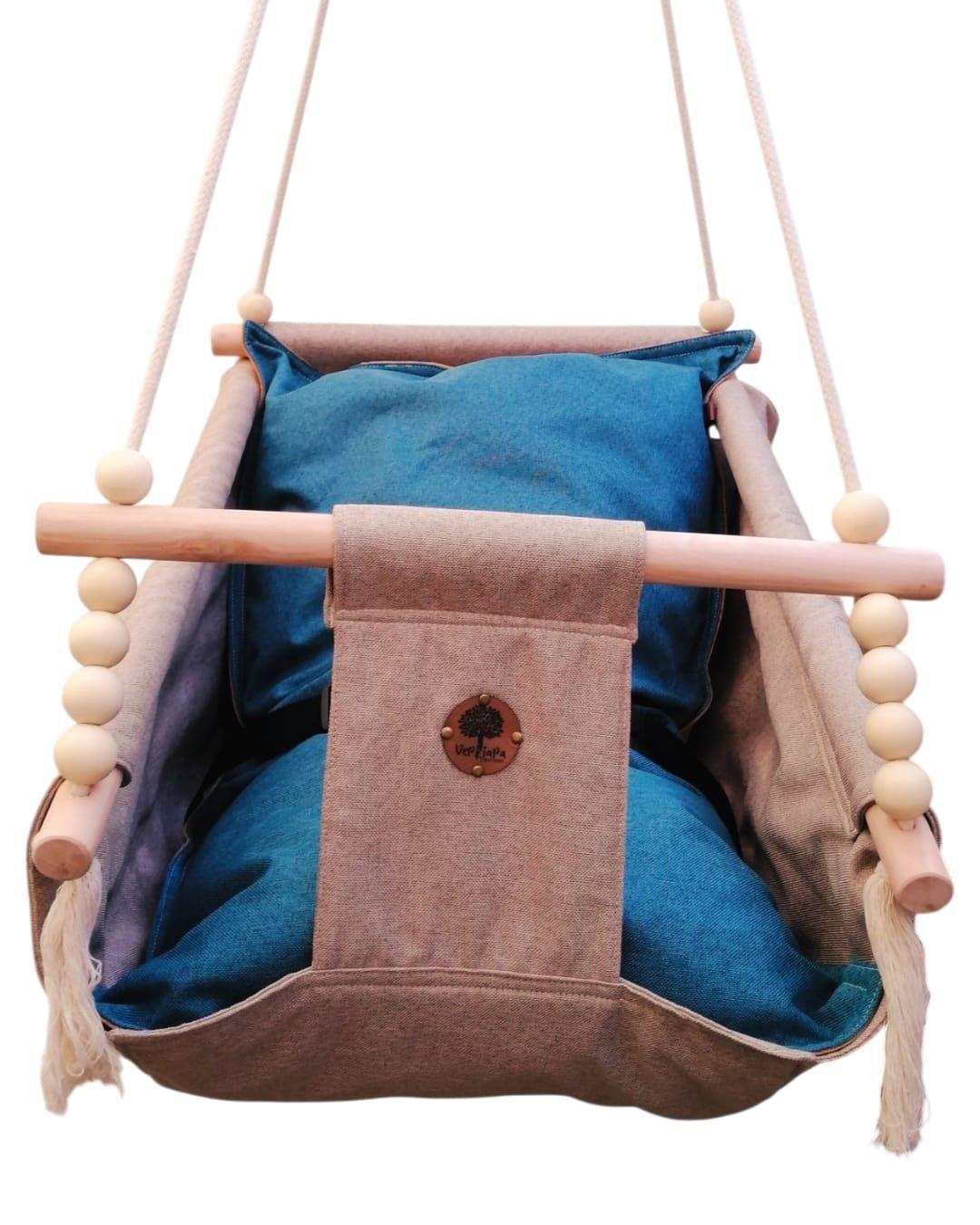 CUNA HAMACA Y COLUMPIO PARA BEBE 3 EN 1-6