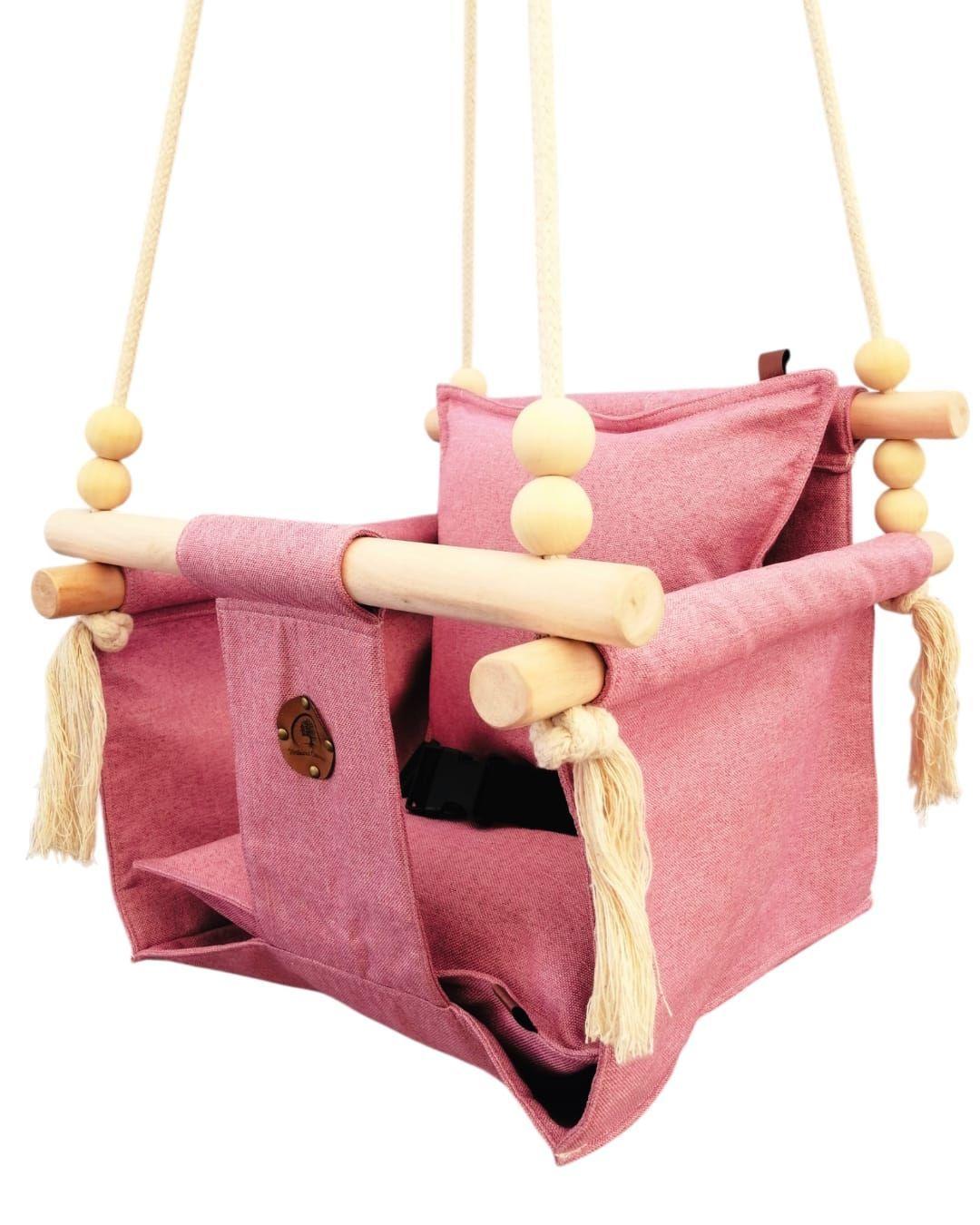 COLUMPIO ERGONOMICO PARA BEBE CON CINTURON DE SEGURIDAD-3