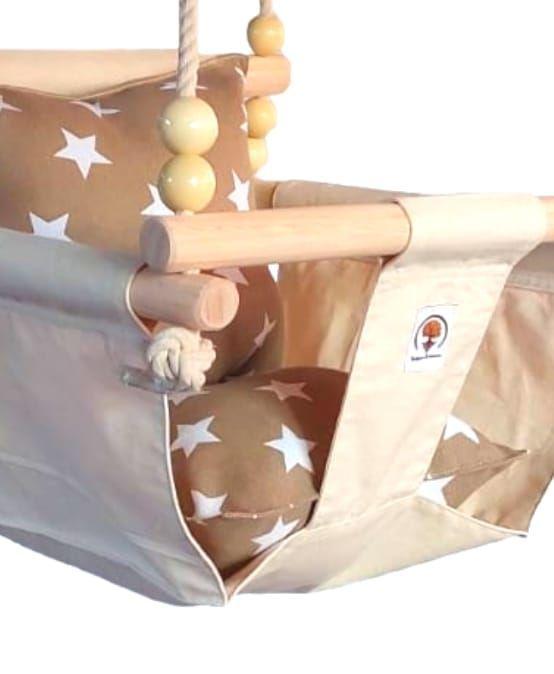 COLUMPIO ERGONÓMICO PARA BEBE CON CINTURON DE SEGURIDAD -2