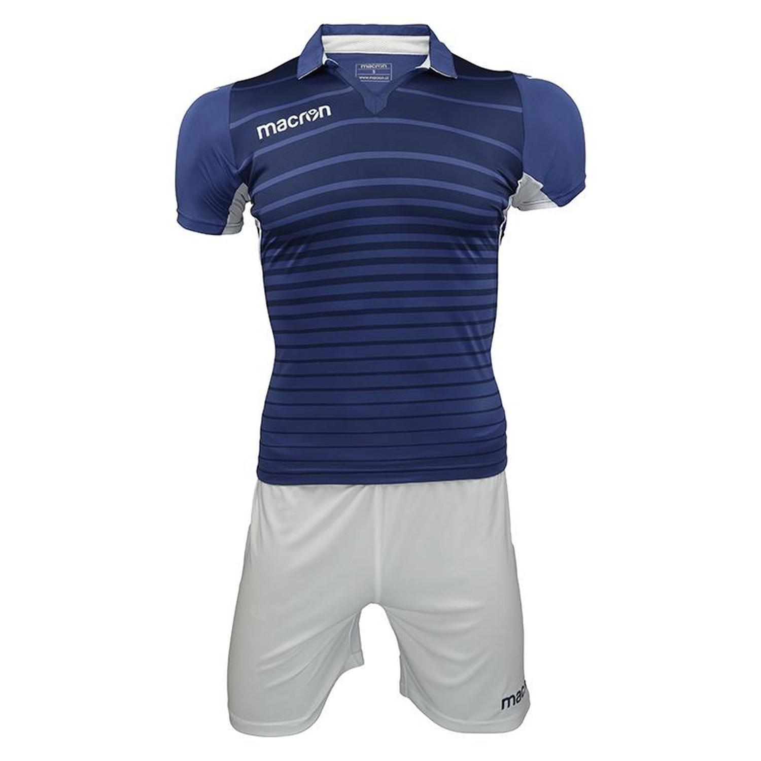 Uniforme Fútbol Tabit Macron Azul Marino-Blanco-0