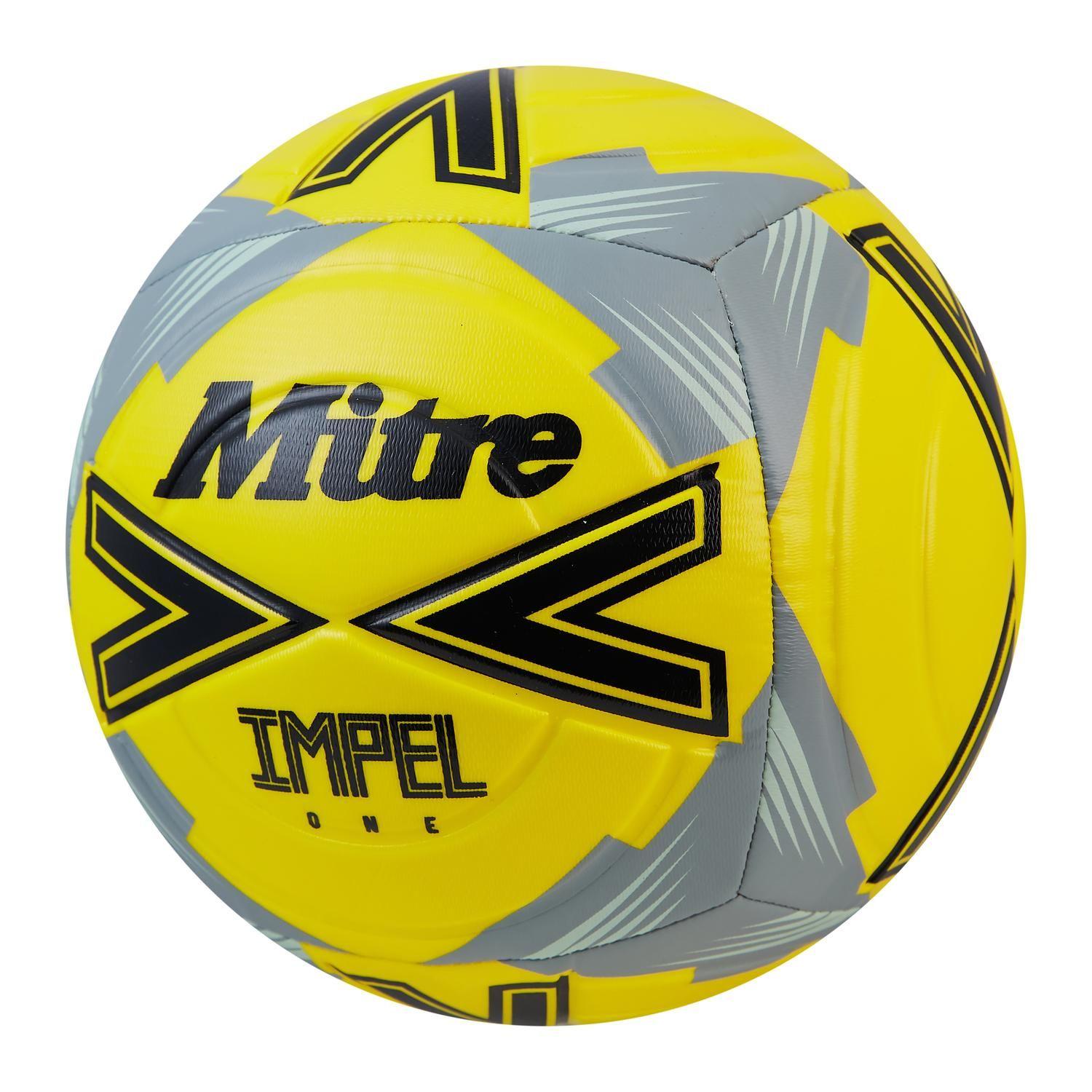 Balon Futbol Impel One Mitre Amarillo Fluor T5-1