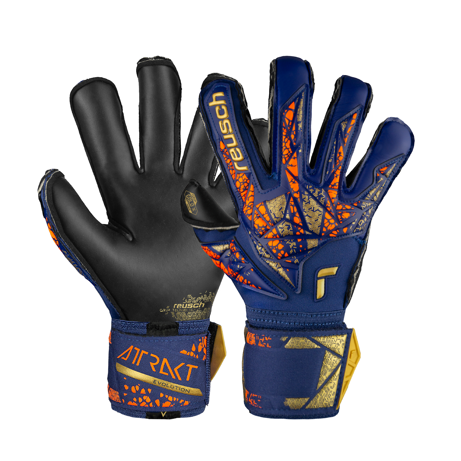 Guante Arquero Reusch Attrakt Gold X Evolution GK24-0