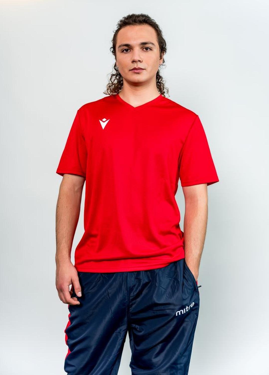 Polera Macron Siena Hero Roja Unisex-0