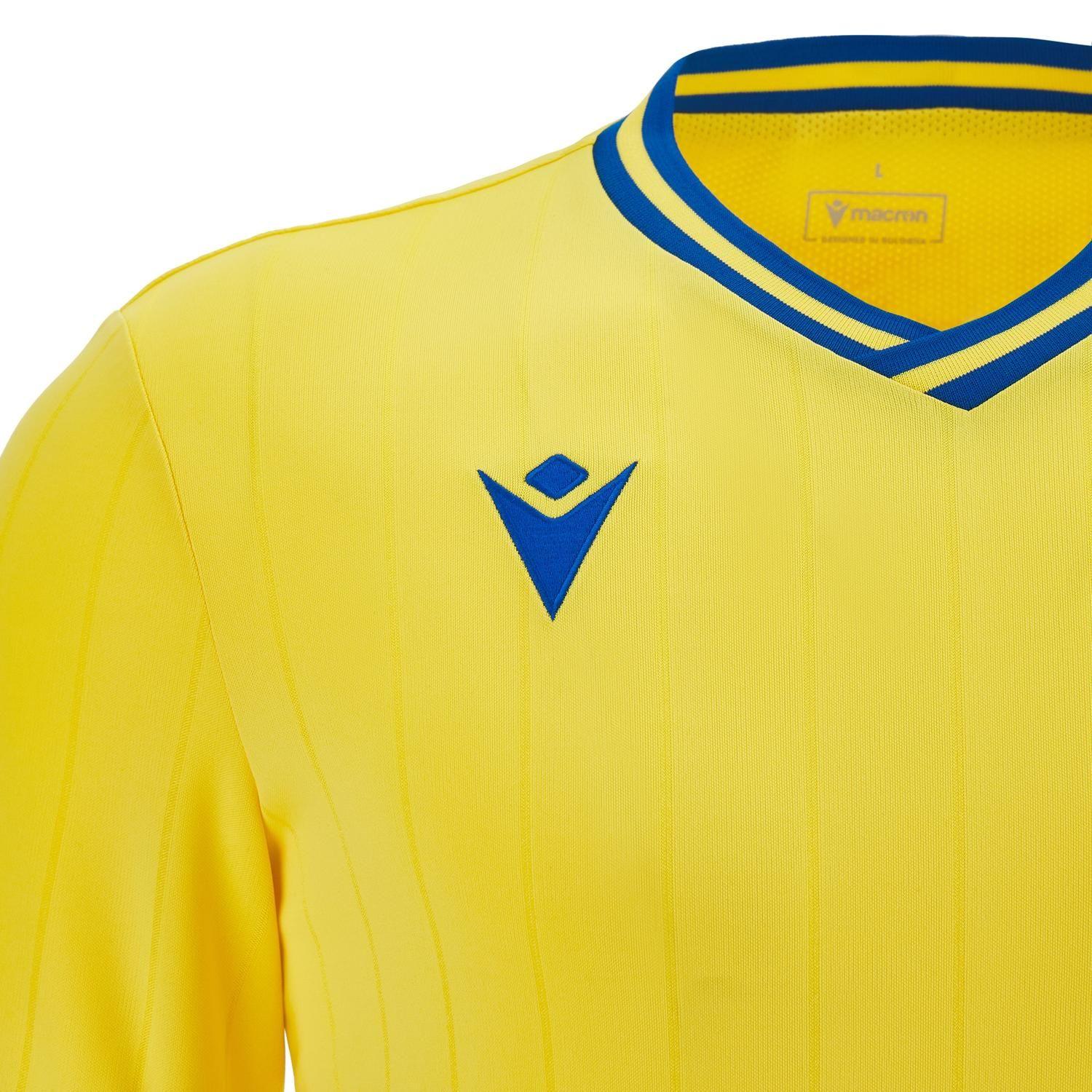 Polera Halley Macron Hombre Amarillo-2