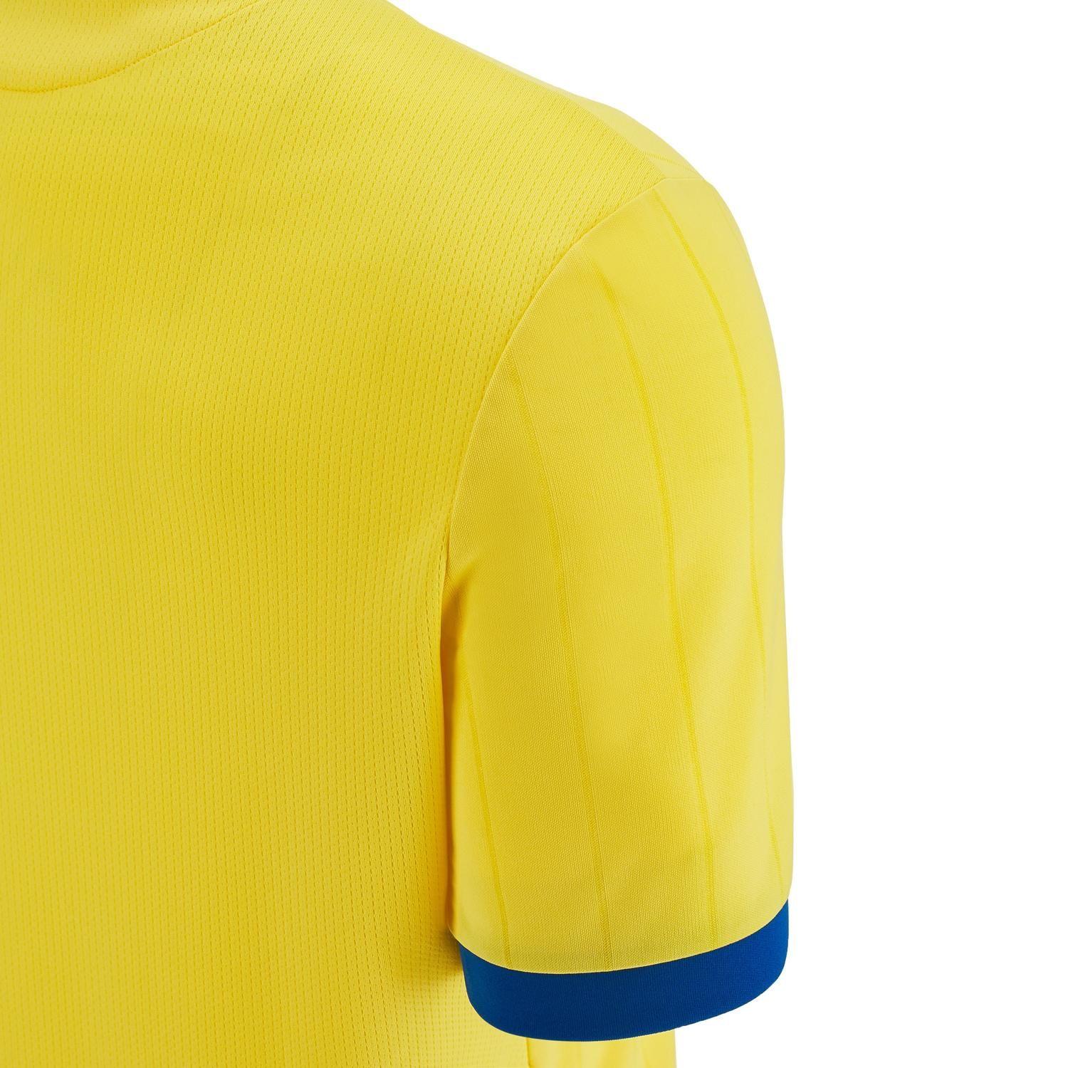Polera Halley Macron Hombre Amarillo-3