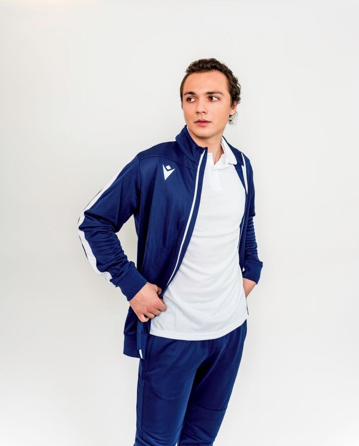 Buzo Deportivo Hero Macron Hombre Rojo-0