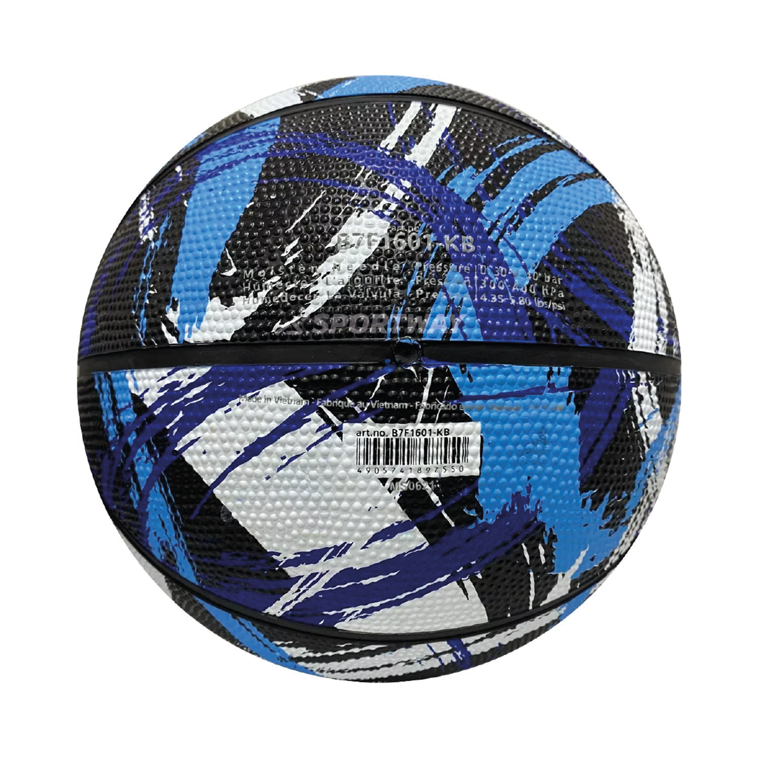 Balon Basquetbol Molten BF1601 Azulino/Negro Talla 7-3